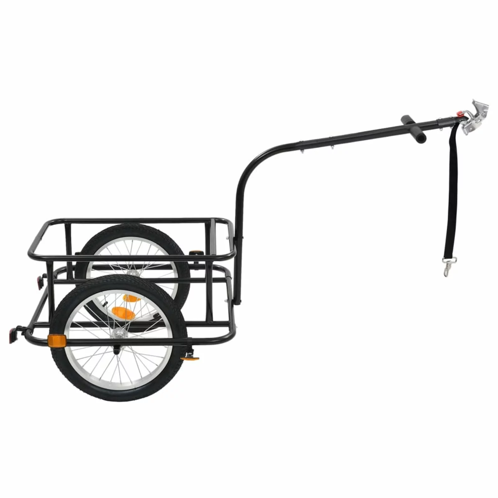Anself Bike Cargo Trailer Black 13.2 gal - Womvr