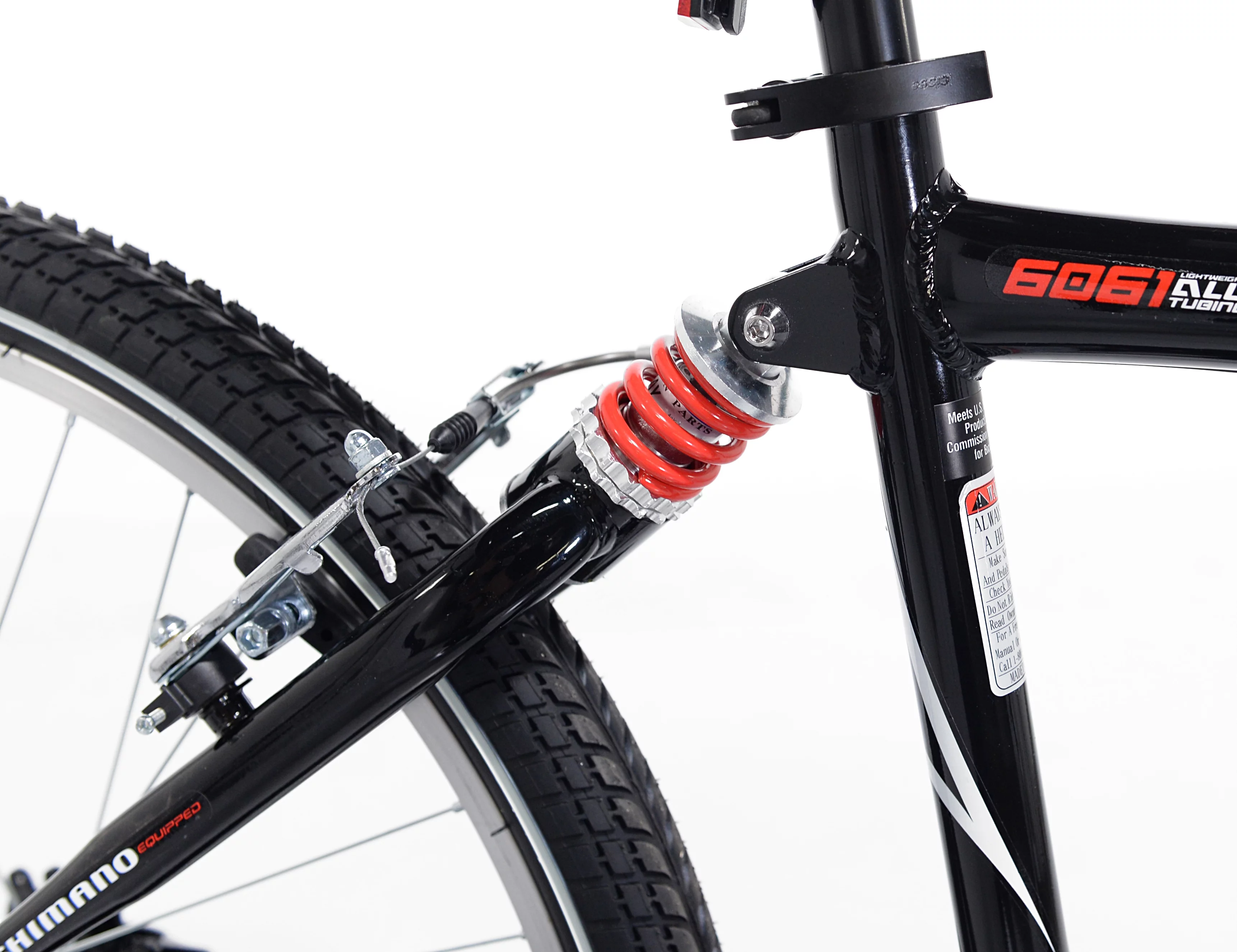 Kent Bicycle 26 In. Avalon Comfort Men's Bike with Full Suspension, Black - Womvr