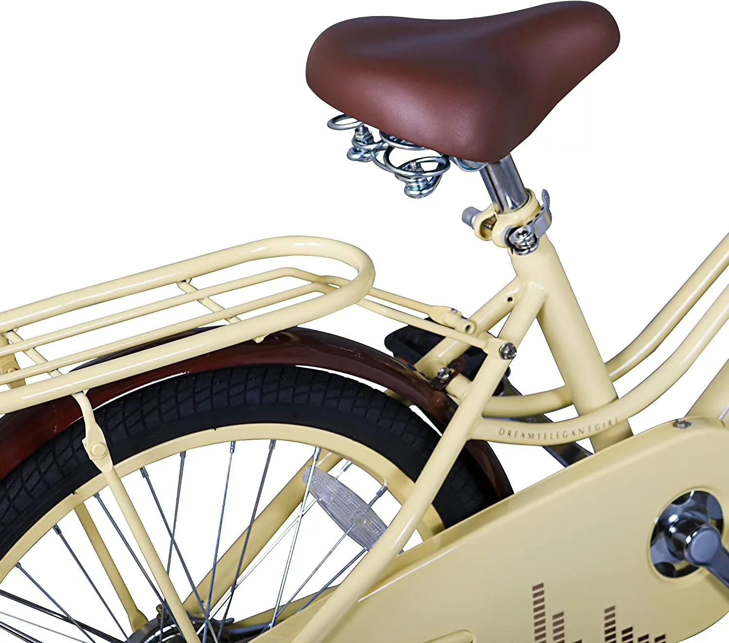 Coewske Kids Bike 20 inch Boys Girls Bicycle with Hand Brake and Kickstand, Pink - Womvr