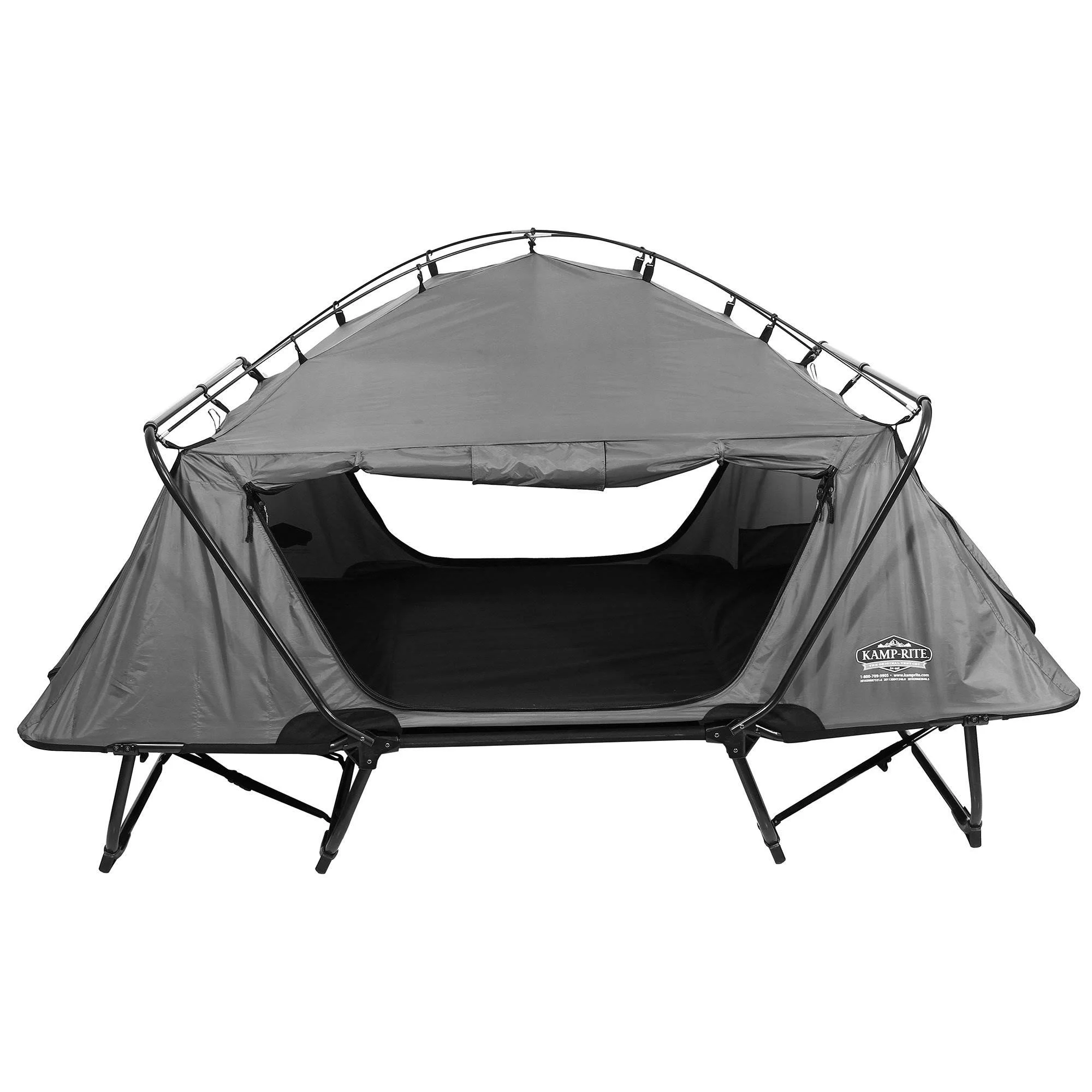 Kamp-Rite Double Quick Setup 2 Person Elevated Cot, Lounge Chair, & Tent - Womvr