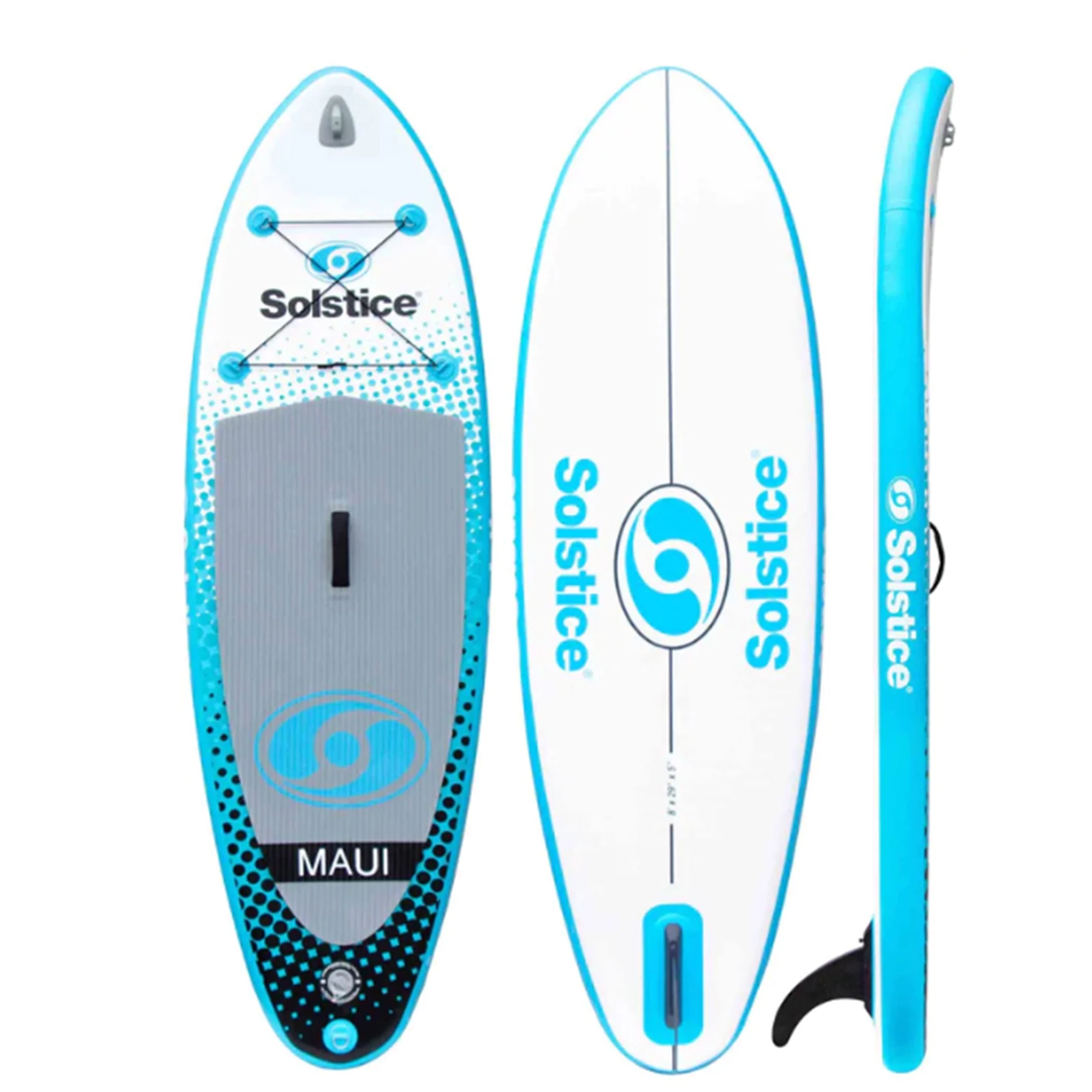 Solstice Watersports Islander Inflatable Stand-Up Paddle Board Kit (11'2 x 31'' x 6'') - Womvr