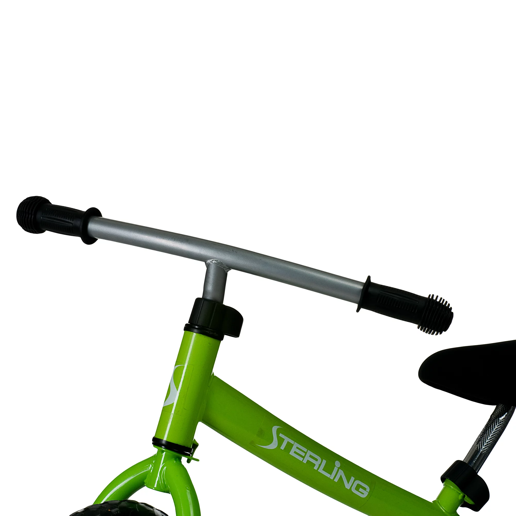 WonkaWoo Ride and Glide Mini-Cycle Balance Bike, Green, 12