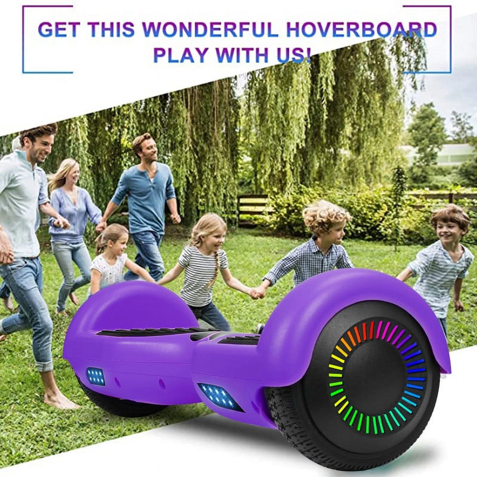 JOLEGE Hoverboard Go Kart Combo, 6.5