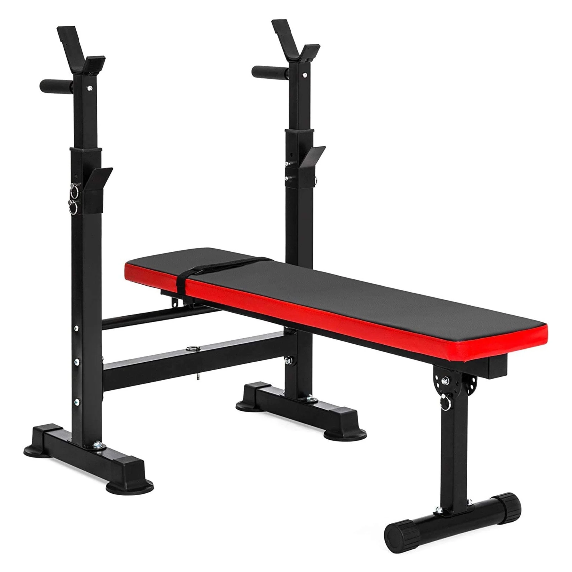 Fitvids LX400 Adjustable Olympic Workout Bench with Squat Rack - Womvr