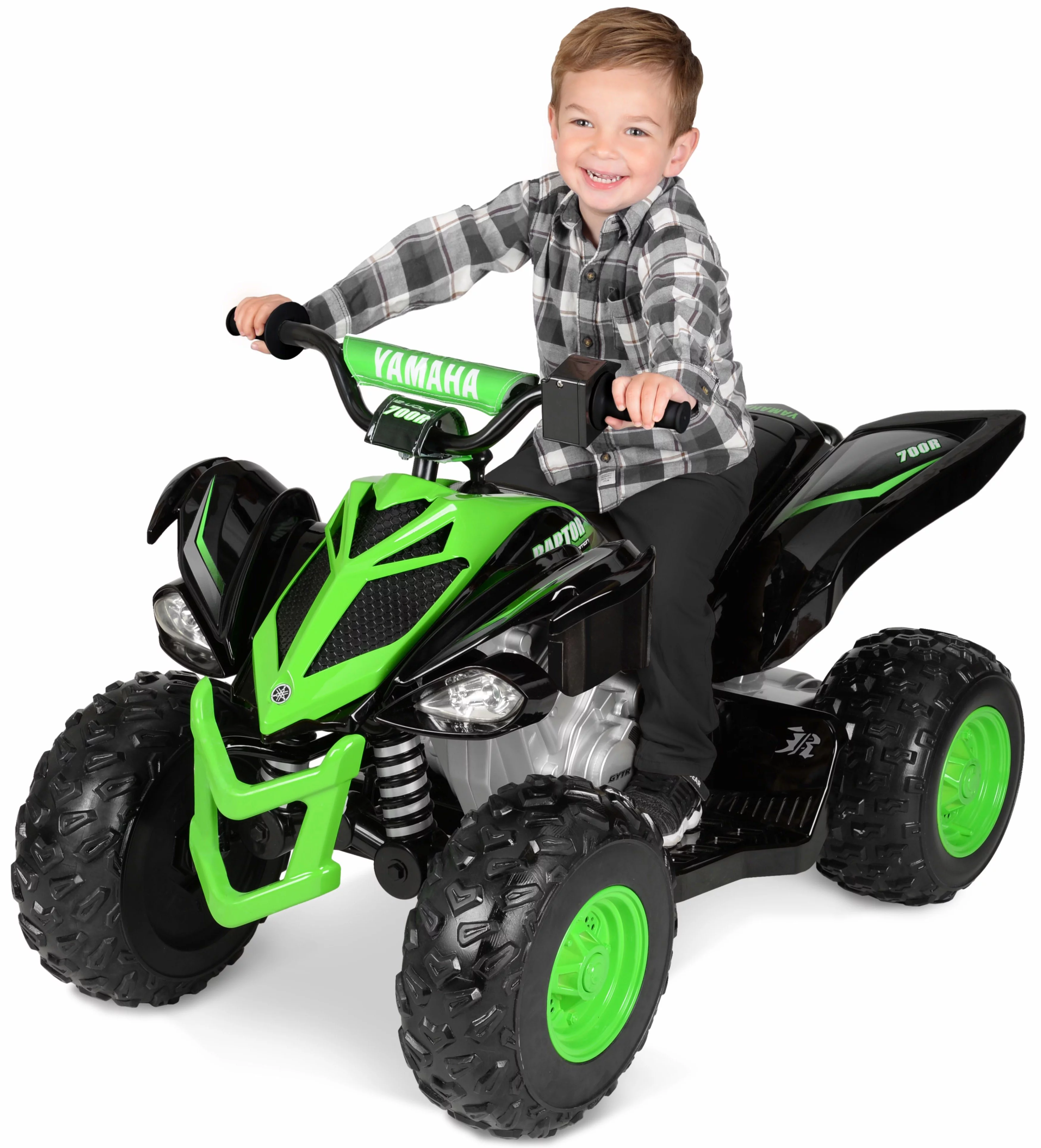 Yamaha 12 Volt Raptor Battery Powered Ride-On - New Custom Graphic Design - for Boys & Girls Ages 3 and up - Womvr