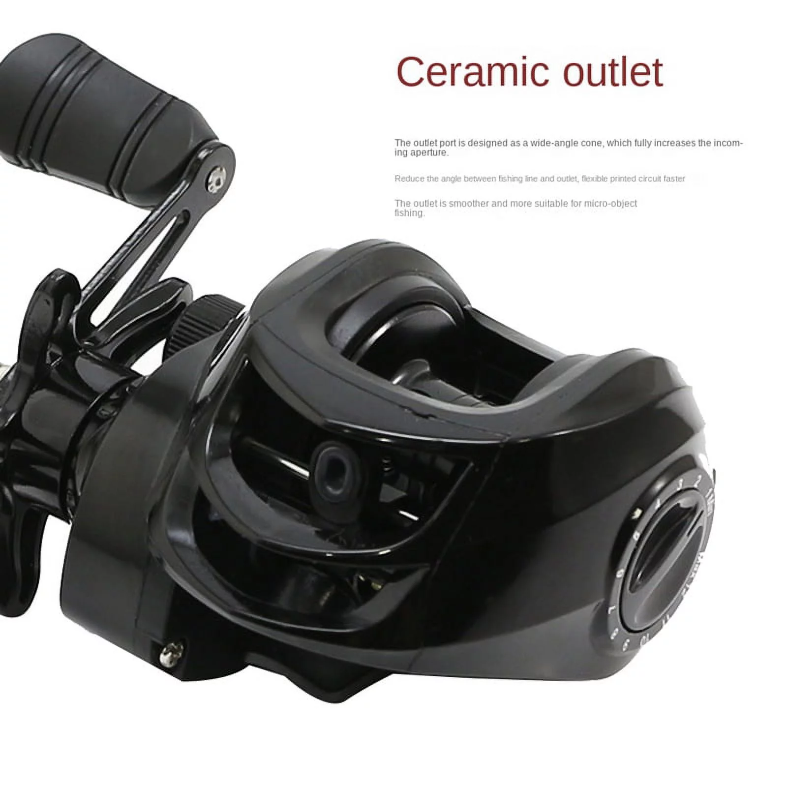 Water Drop Wheel Fishing Baitcasting Reel 18+1 Shaft 7.2:1 High Gear Metal Line Cup Sea Jig Wheel Left Hand - Womvr