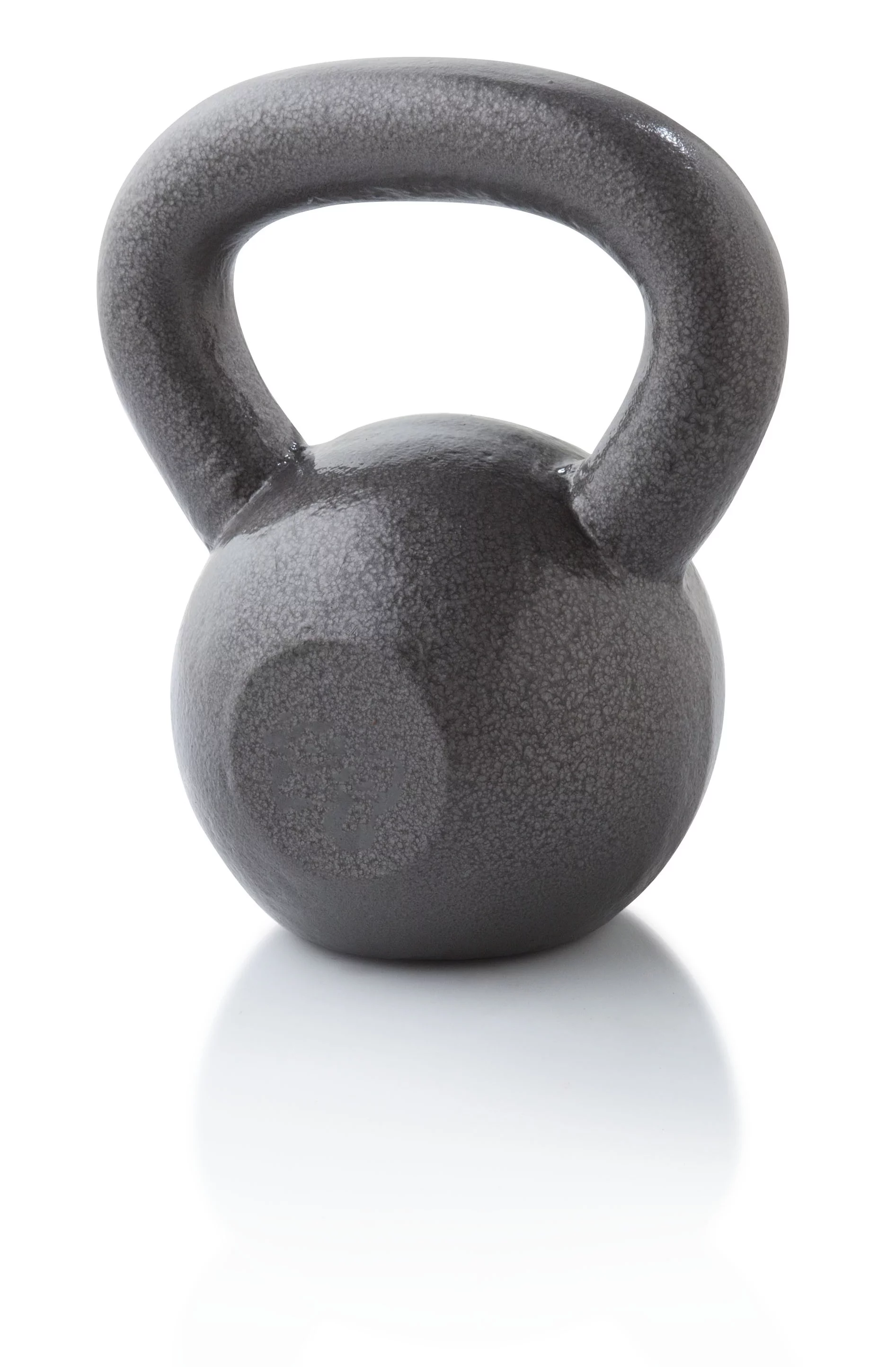 Weider, 30lb Cast Iron Hammertone Finish Kettlebell, Single - Womvr