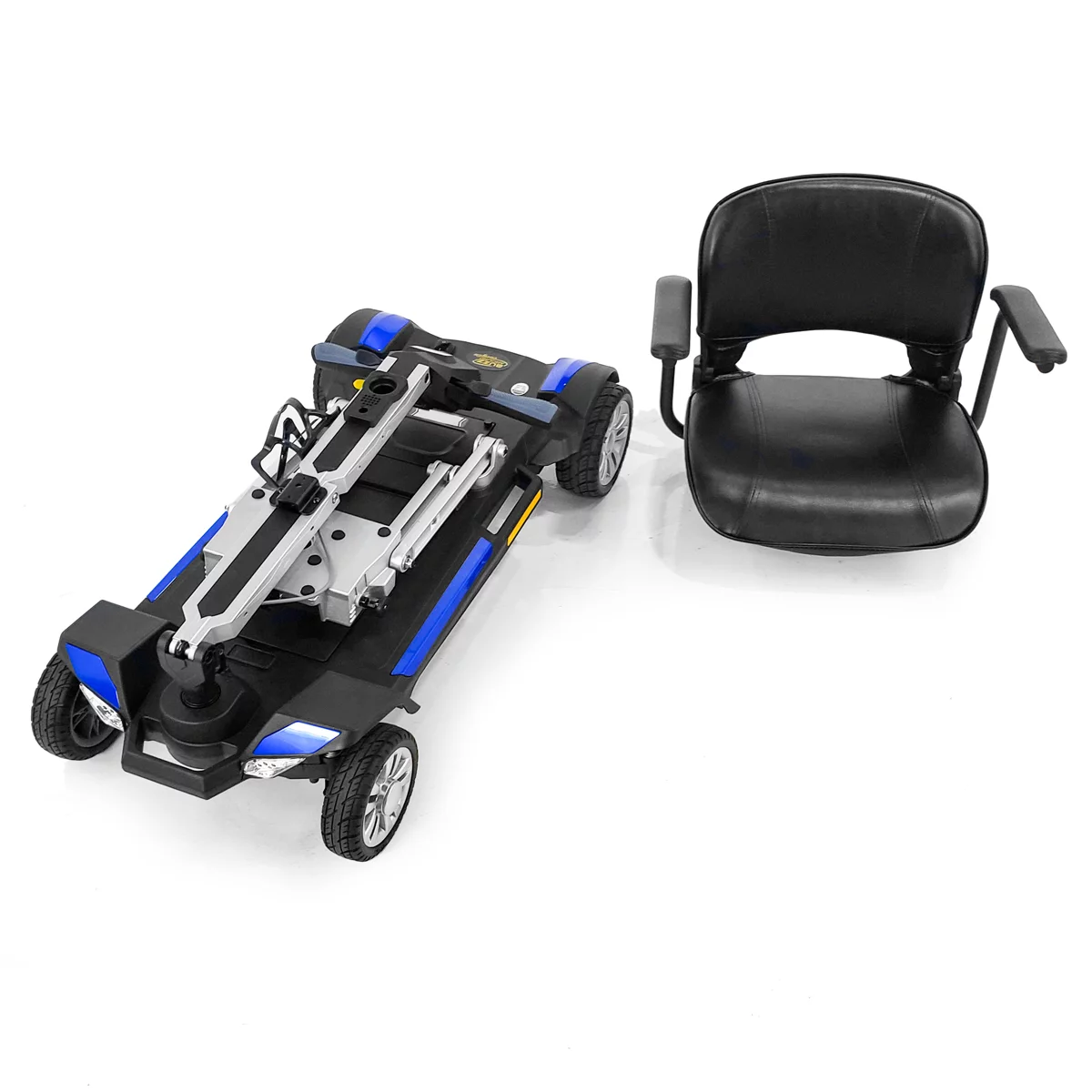 Golden Technologies Buzzaround Carry On FOLDING-FLAT Travel  Mobility Scooter Red - Womvr