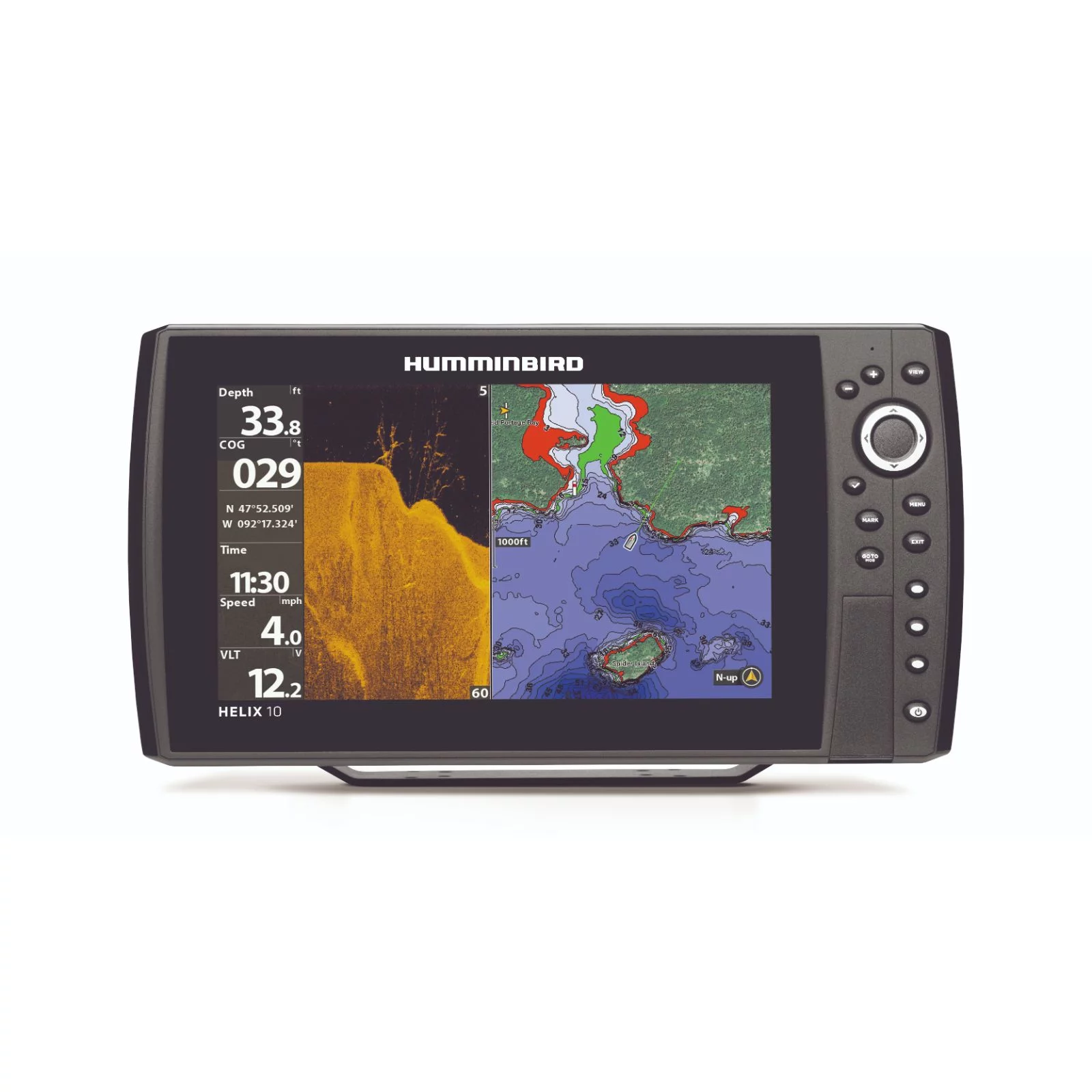 Humminbird Helix 10 Chirp Mega Di+ Gps G4N - Womvr