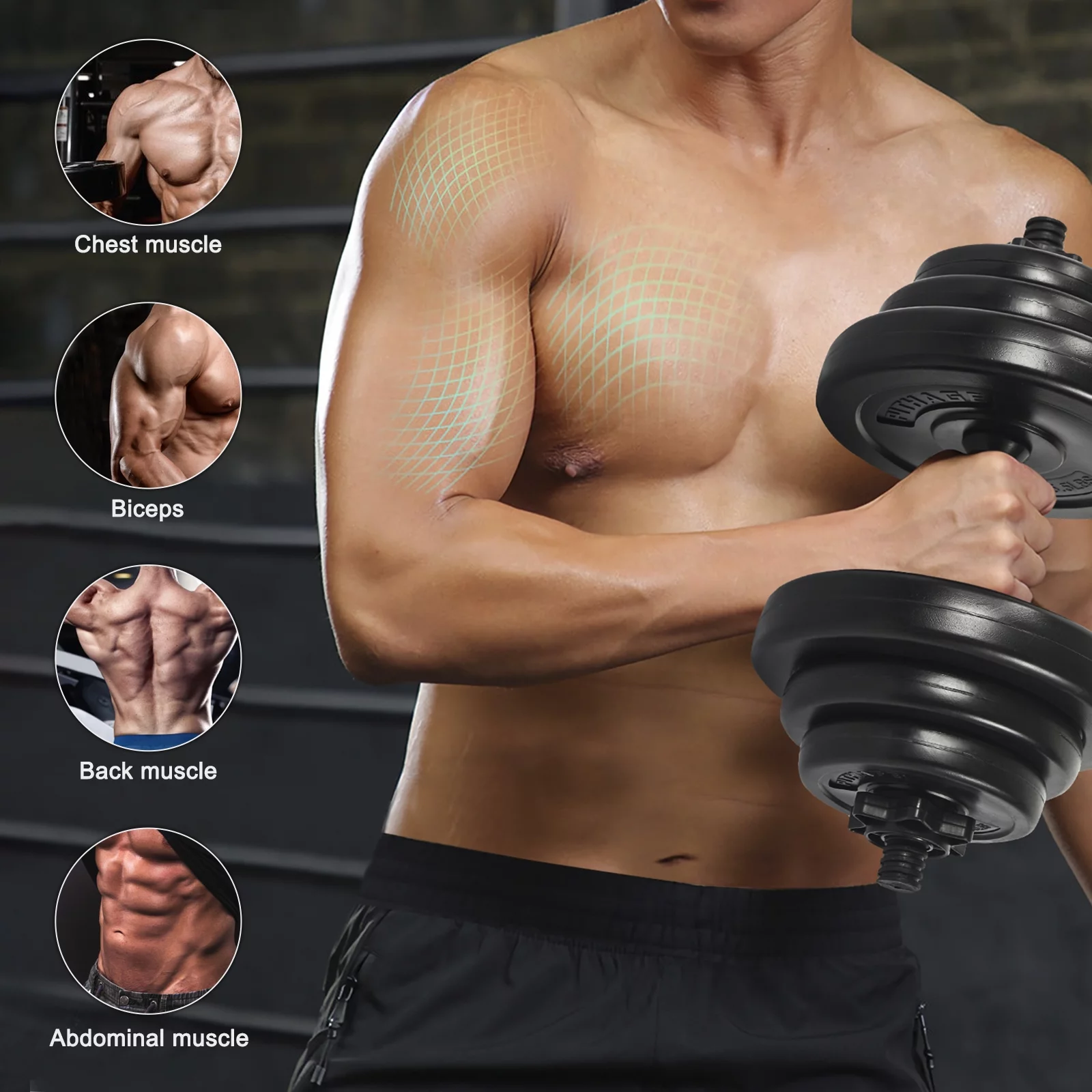 Adjustable Dumbbell Set - Womvr