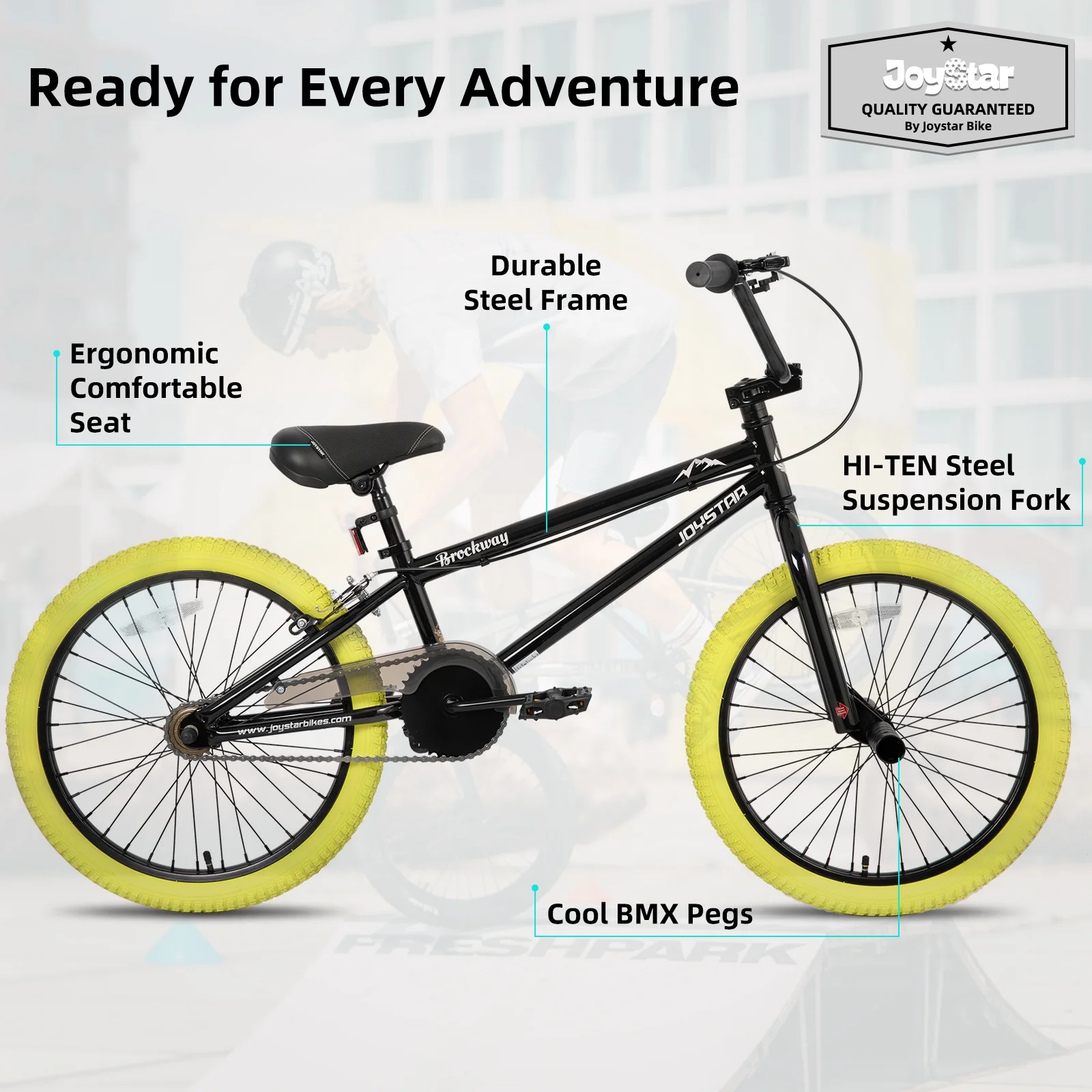 JOYSTAR Brockway Freestyle Kids BMX Bikes 20