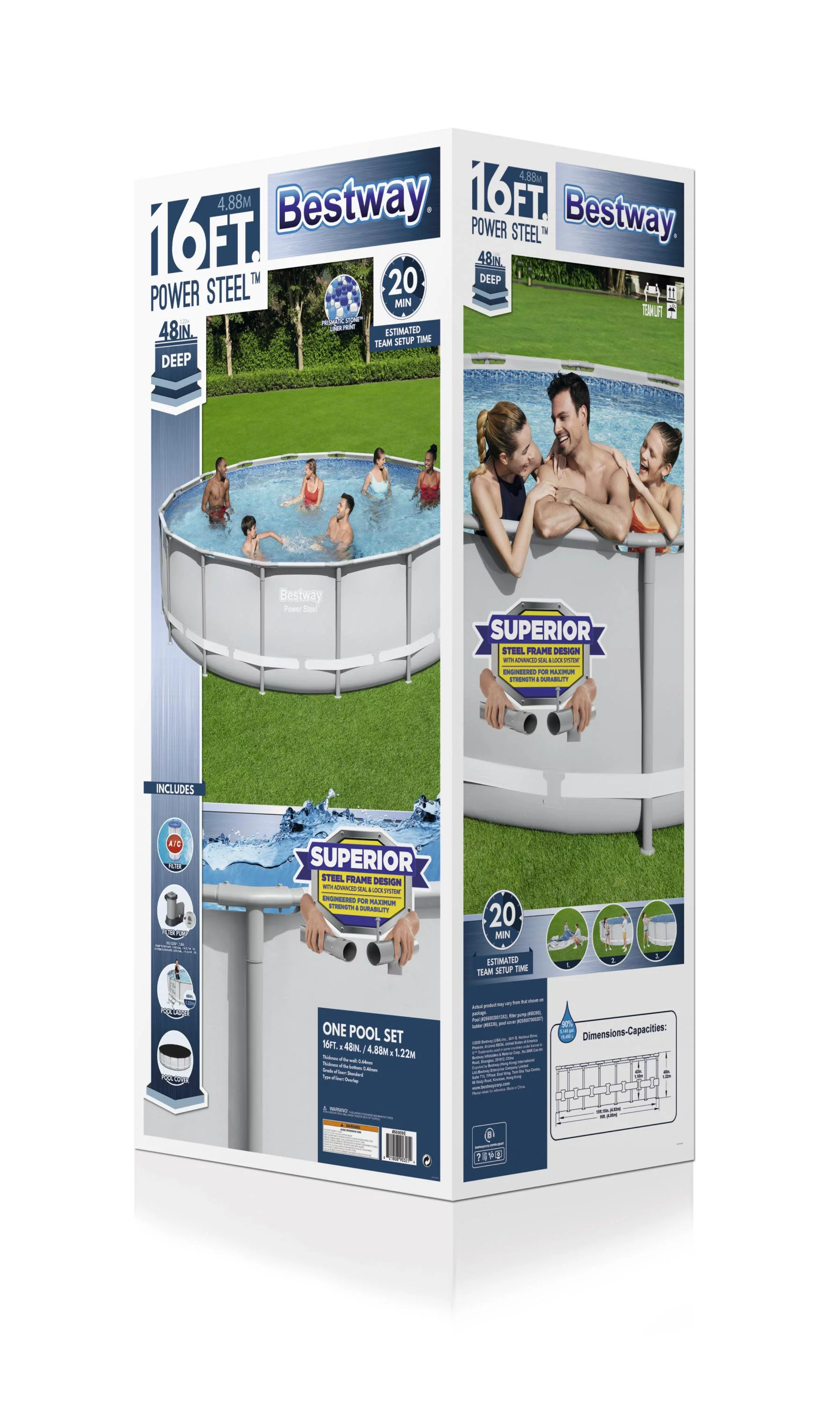 Bestway Power Steel 16' x 48