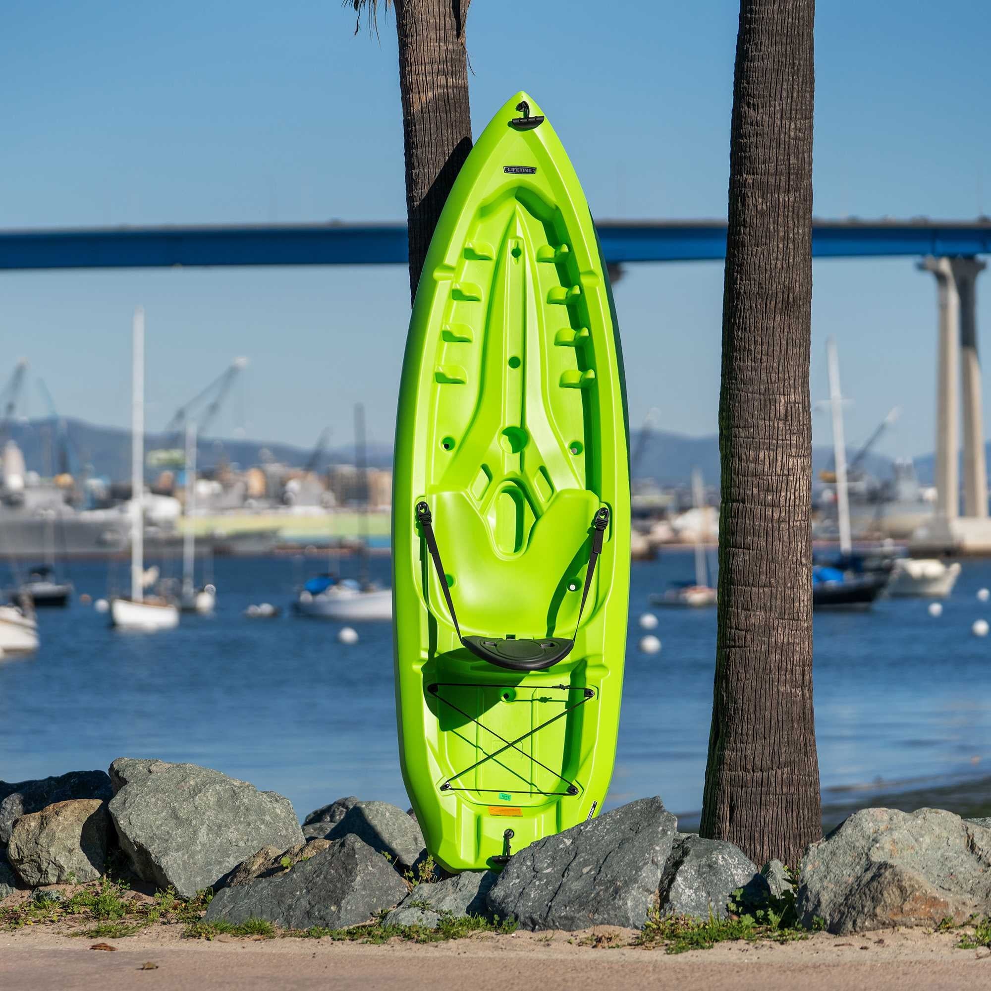 Lifetime Daylite 8 ft Sit-on-Top Kayak, Red (90775) - Womvr