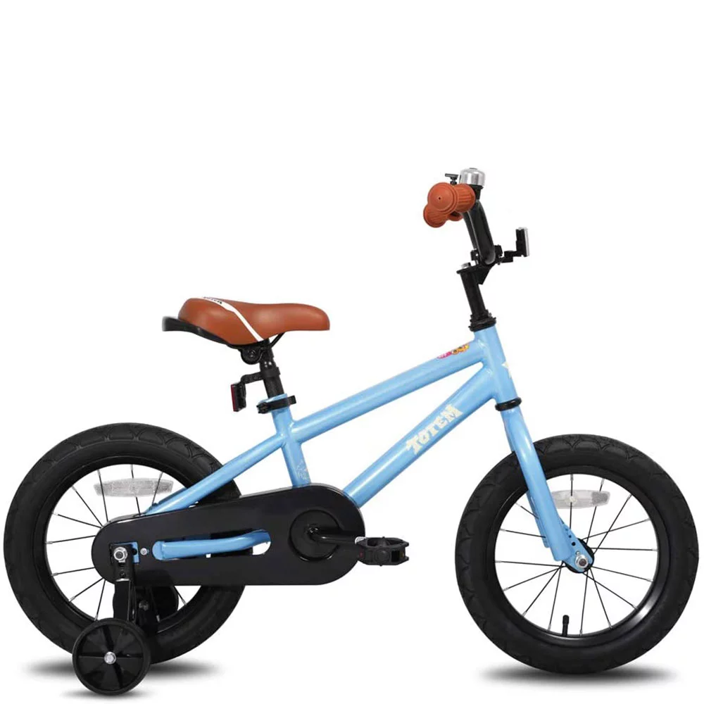 JOYSTAR Totem Series 16in Bike w/ Training Wheels & Kickstand, Mint Green - Womvr