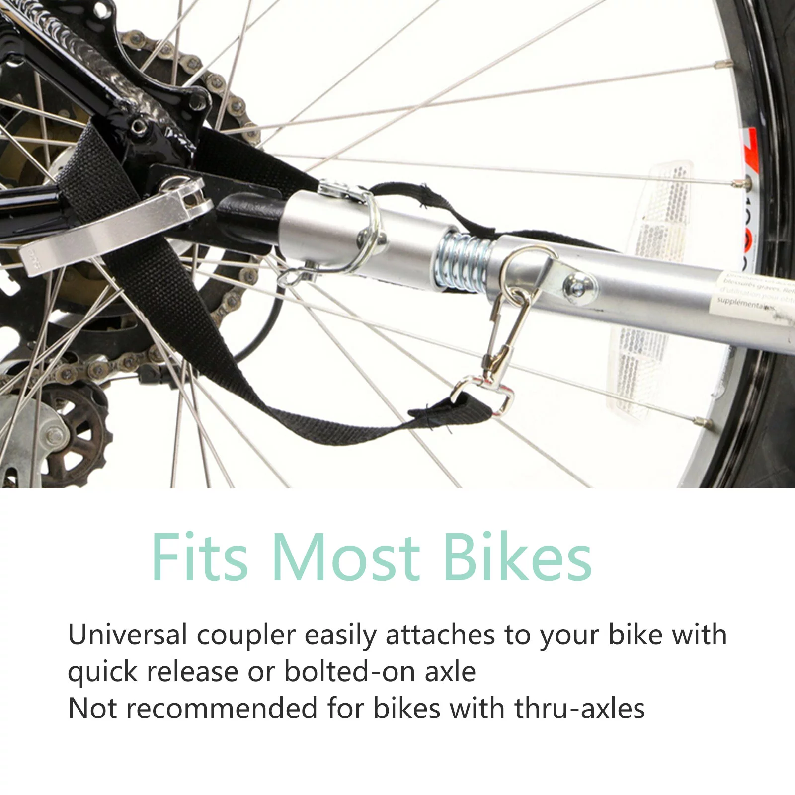 MOJAY Foldable Dog Bike Trailer with Rear Entrance for Small and Medium Pets Under 88 lbs, Outdoor Bike Trailer, Green - Womvr