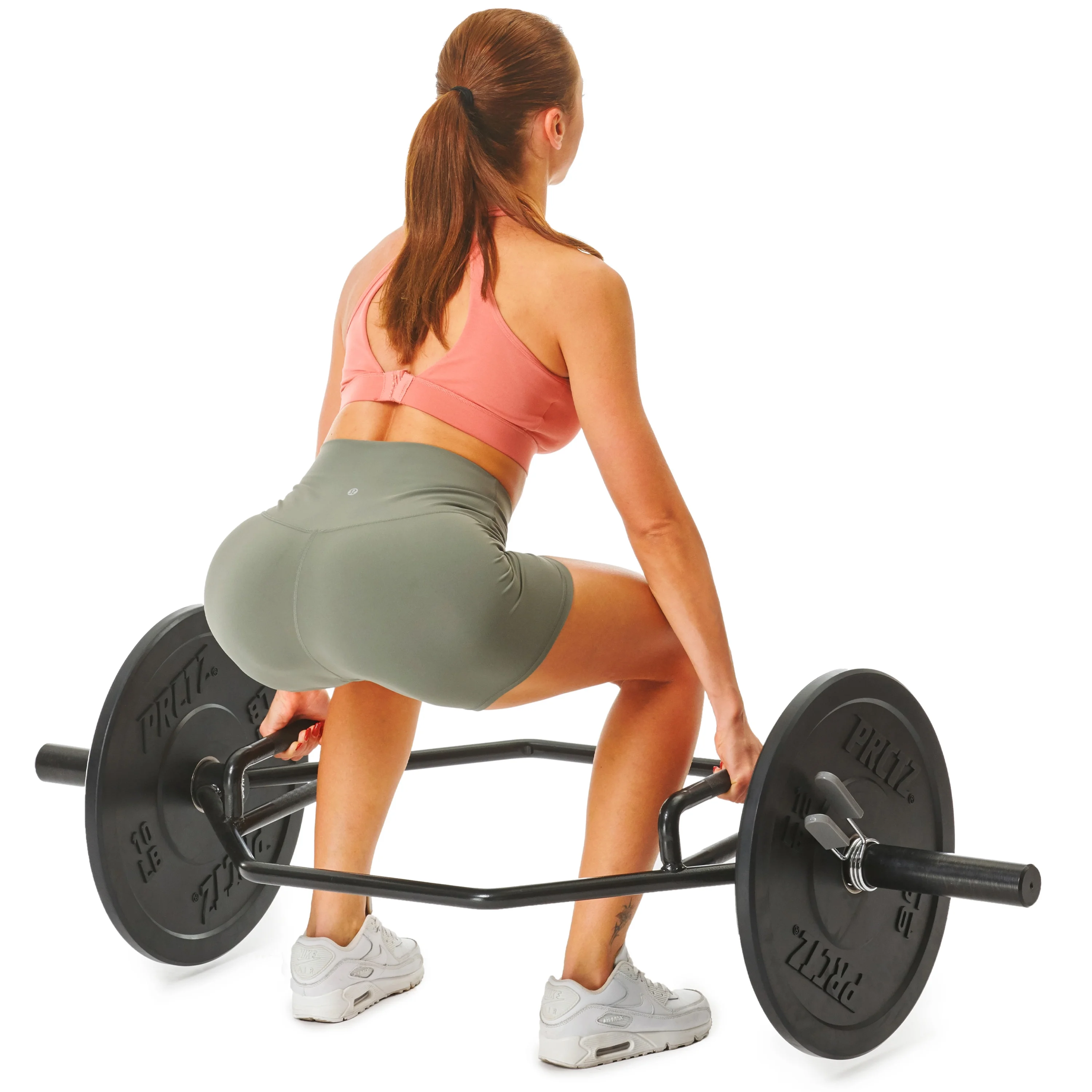 PRCTZ, Olympic 2-in Hex Weight Lifting Trap Bar, 1000-Pounds Capacity - Womvr