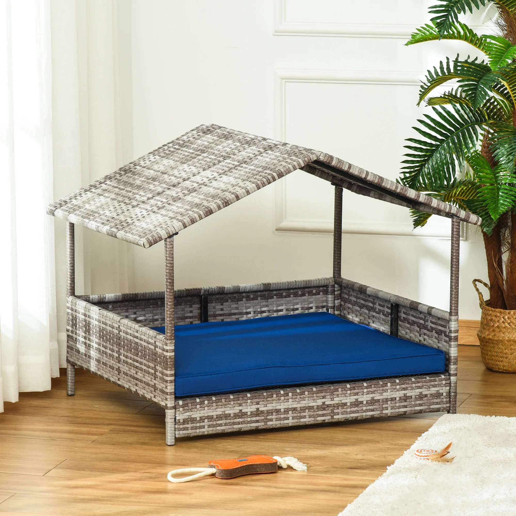 Aosom Double Wheel Internal Frame Enclosed Bicycle Cargo Trailer - Black - Womvr