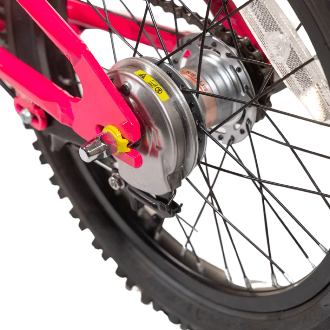 Adept 16 3S Freewheel by Adept Family brand. Lightweight 3 Speed 16 Inch Kids Bike with Shimano Internal Gears. The only 16 inch bikes with gears. 16 inch mountain bike. - Womvr