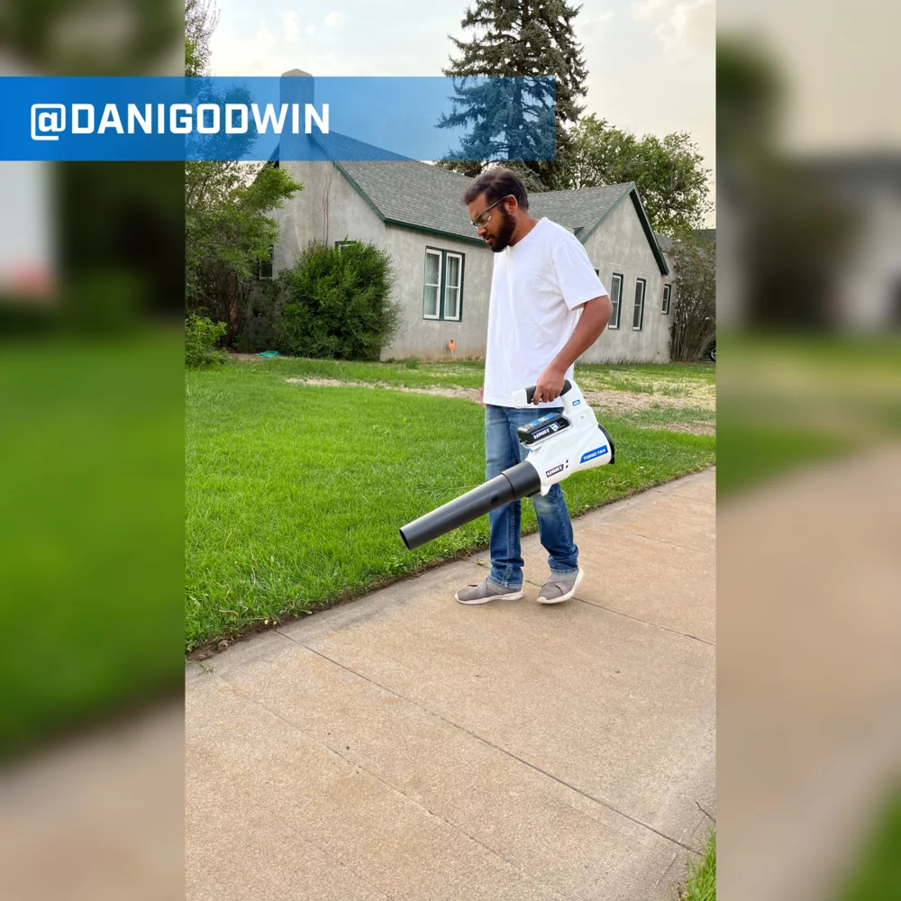 HART 40-Volt 120 MPH at 450 CFM Battery-Powered Axial Blower Kit, (1) 4.0Ah Lithium-Ion Battery - Womvr