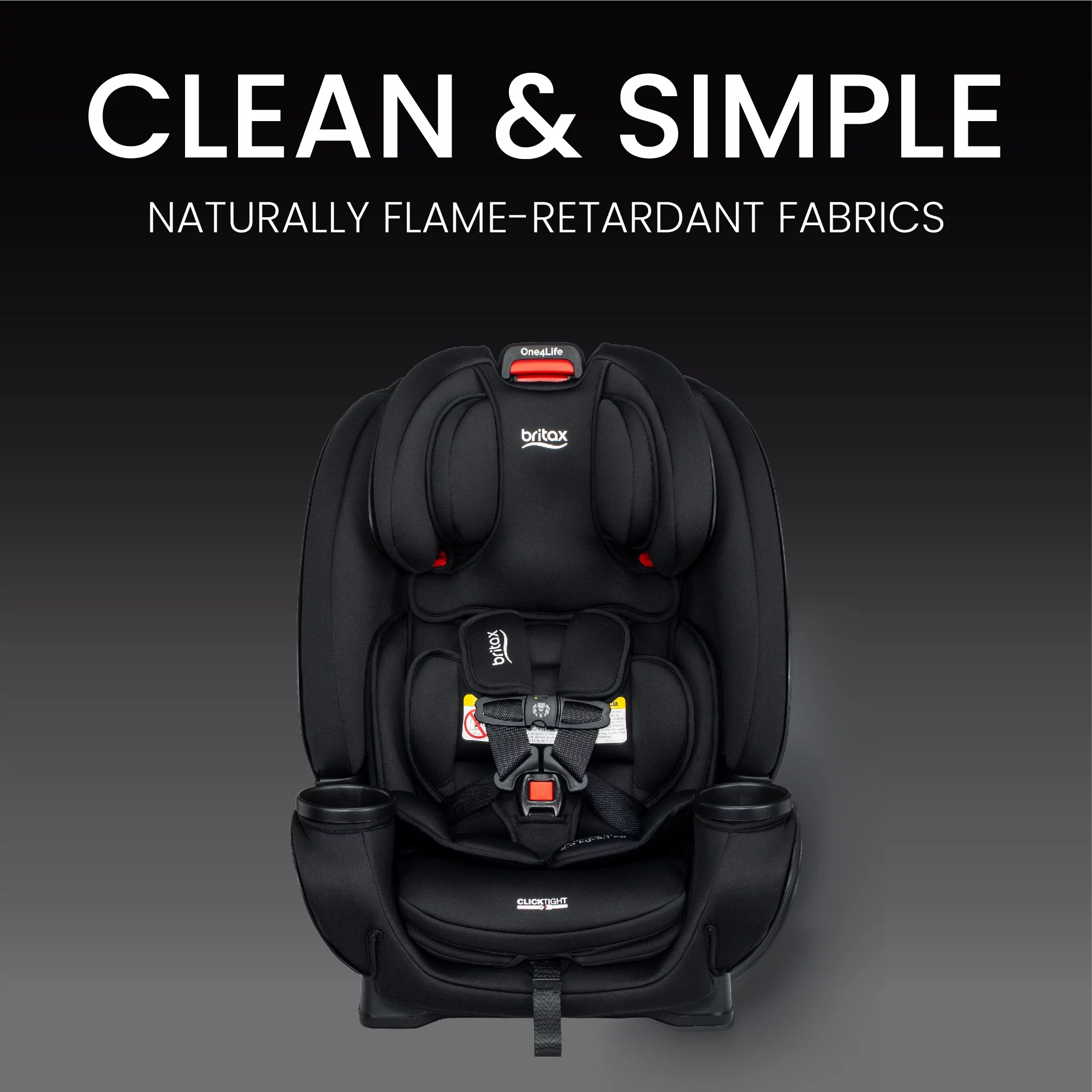 Britax One4Life ClickTight All-in-One Convertible Car Seat, Onyx - Womvr