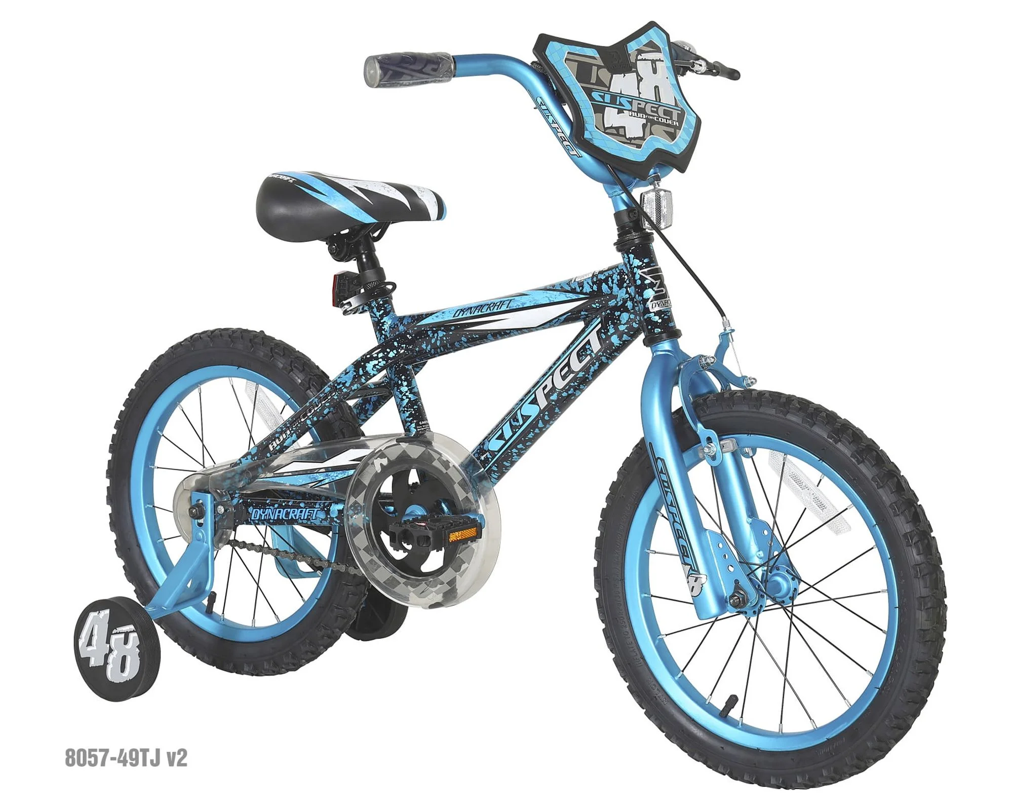 Dynacraft Suspect 16-inch Boys BMX Bike for Child 5-7 Years - Womvr