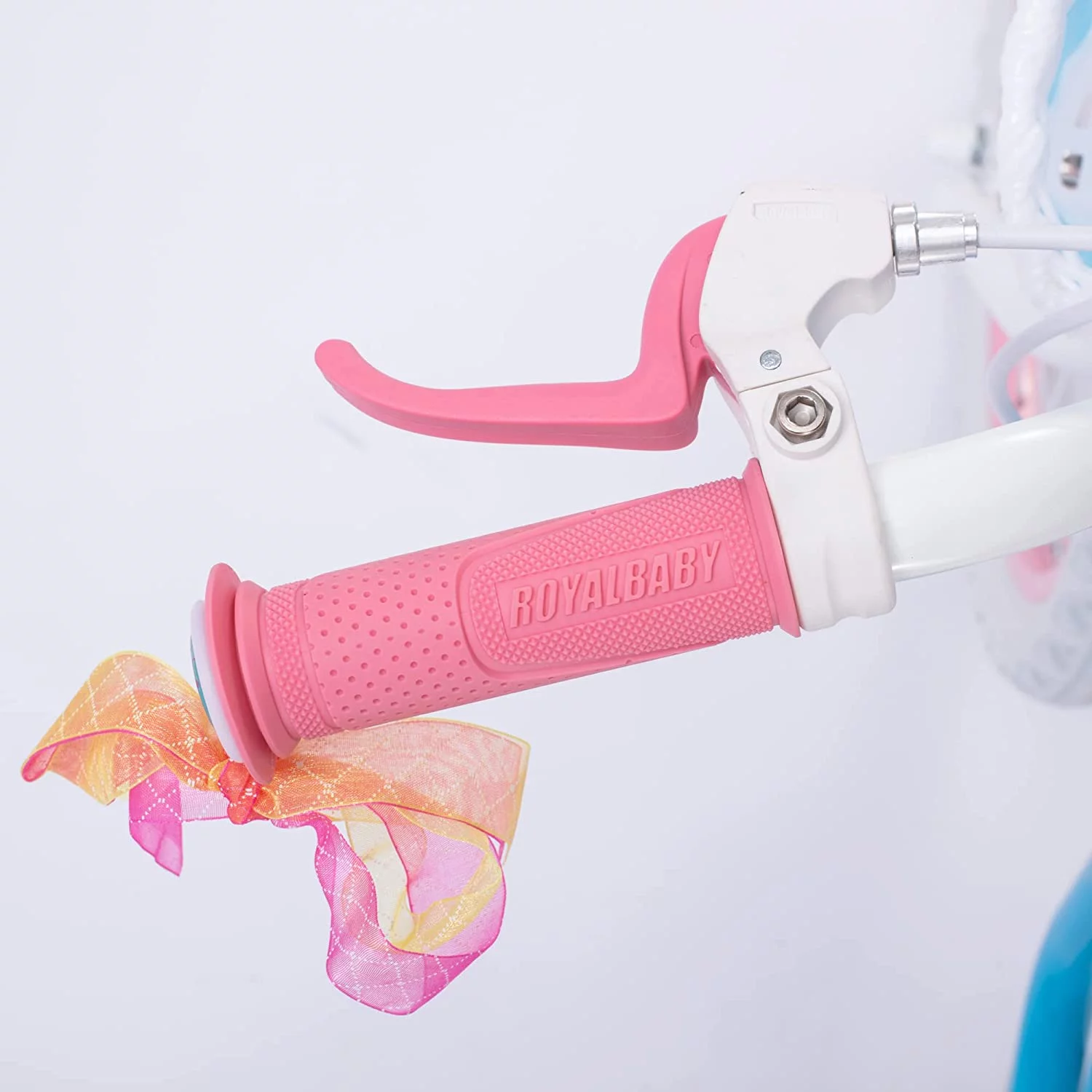 Royalbaby Girls Kids Bike Stargirl 18 In. Bicycle Basket Kickstand Blue Child's Cycle - Womvr