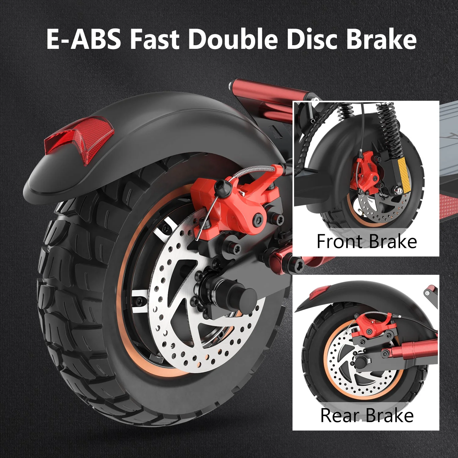 Electric Scooter 28 mph & 25 Miles 700W Kick Scooter, 10