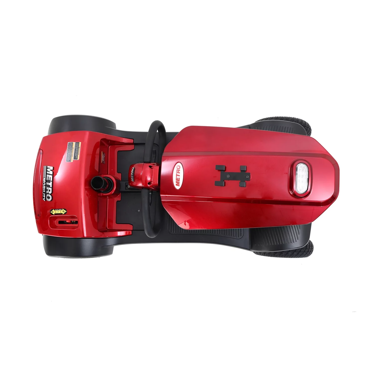 Holaki Max Plus Powered Mobility Scooters For Adults Mobility Scooters For 300 lbs Foldable Handicap Mobility Scooter, Red - Womvr