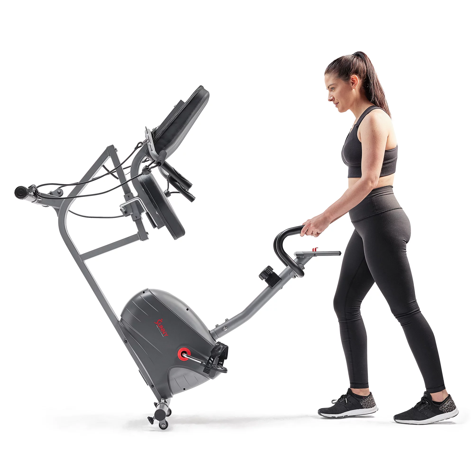 Sunny Health & Fitness Performance Interactive Series Recumbent Exercise Bike - SF-RB420031 - Womvr
