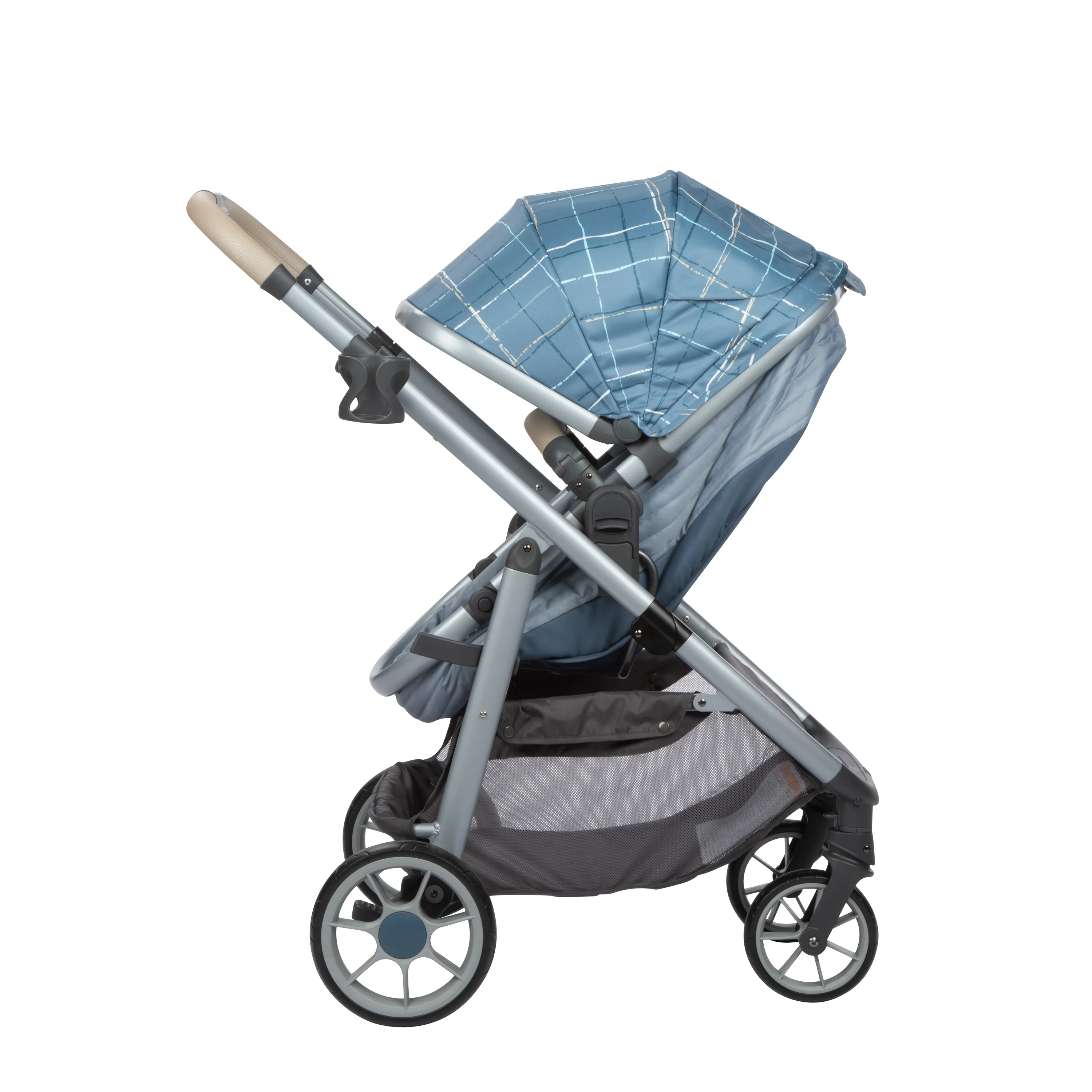 Monbebe 6-in-1 Modular Travel System, Plaid - Womvr