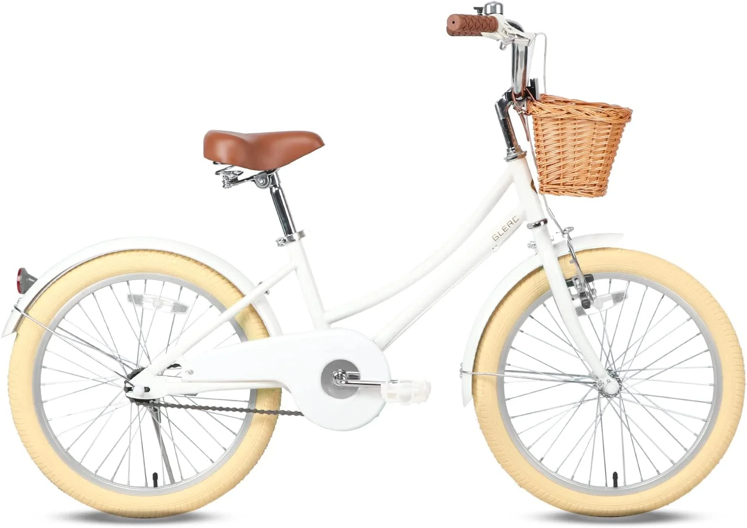 Glerc Little Molly 14 inch Kids Girls Bike for 3-5 Years Old Little Child,Yellow - Womvr