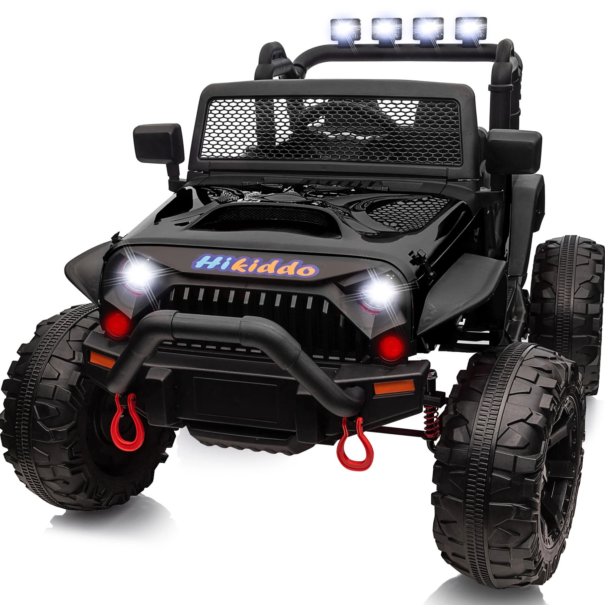 Hikiddo 24V Kids Ride on Truck, 2 Seater Powered Ride on Toy Car with Remote - Womvr