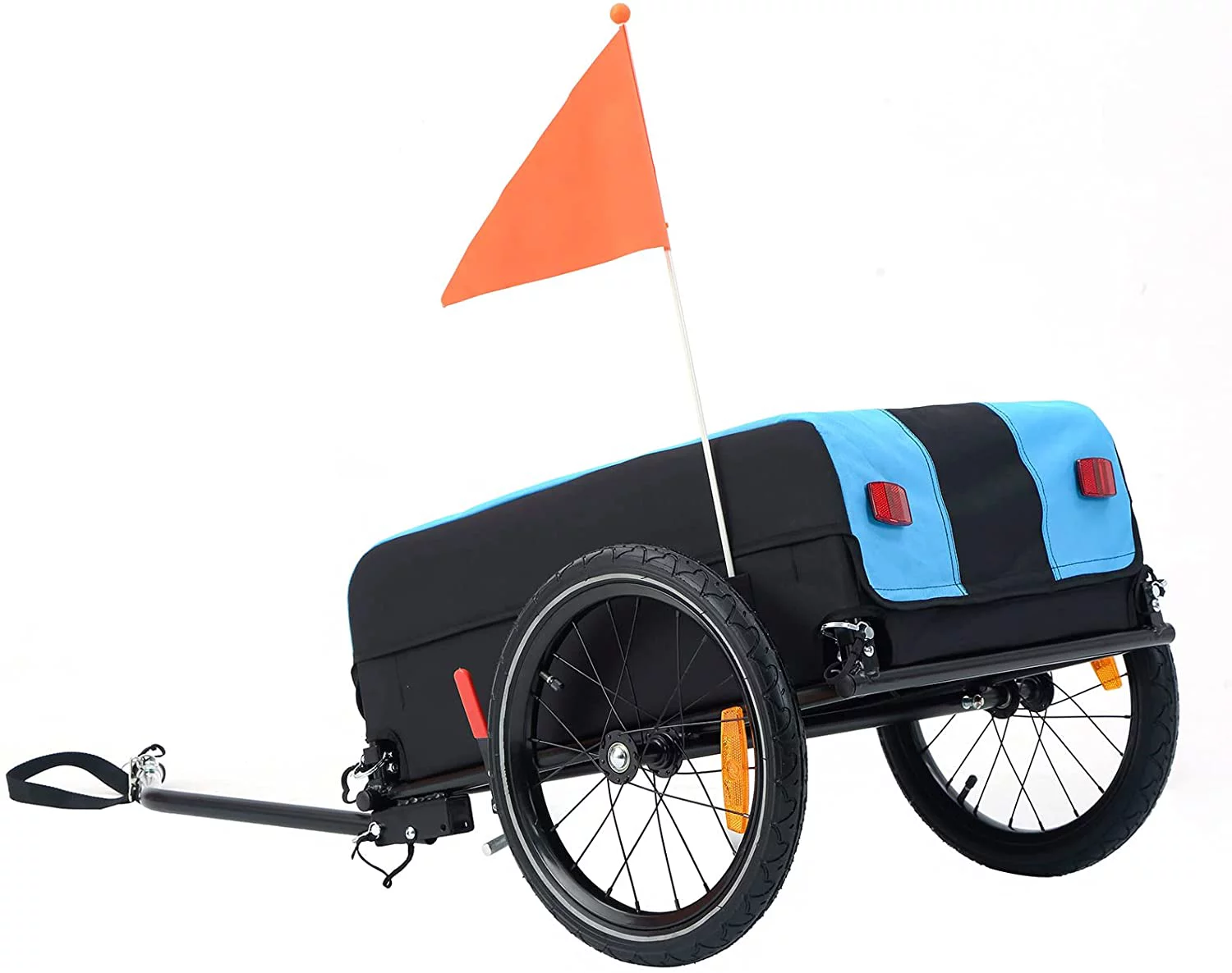 Mojay Two-Wheel Bicycle Cargo Trailer, Biking Trailer, 27.5