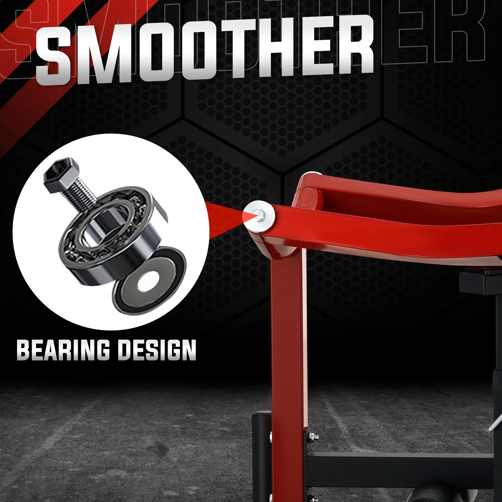 Syedee Chest Press Machine, 1250LBS Capacity with Independent Converging Arms, Adjustable Flat Incline Fitness Bench for Home Gym - Womvr