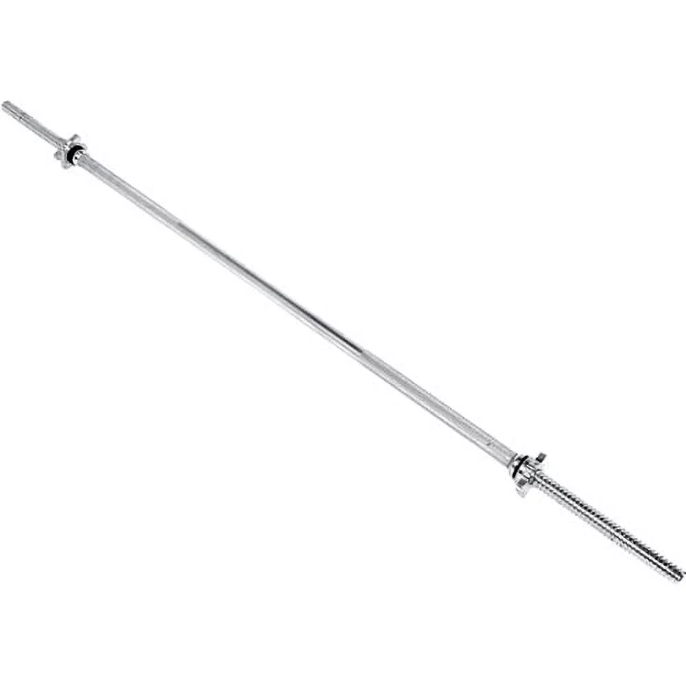 CAP Barbell - Straight Standard Weight Bar with Threaded Ends, 5-6 Ft. - Womvr