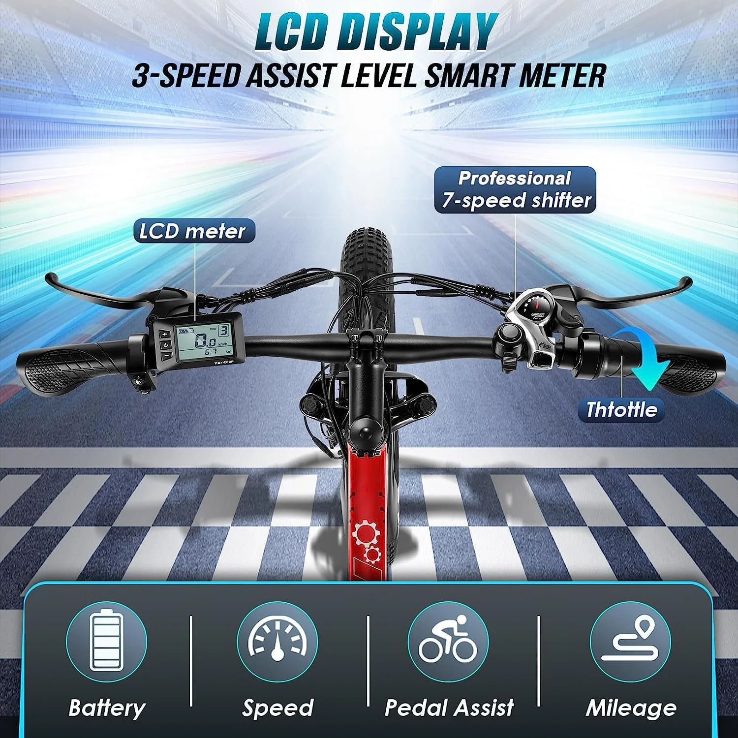 Vivi Electric Bike 26