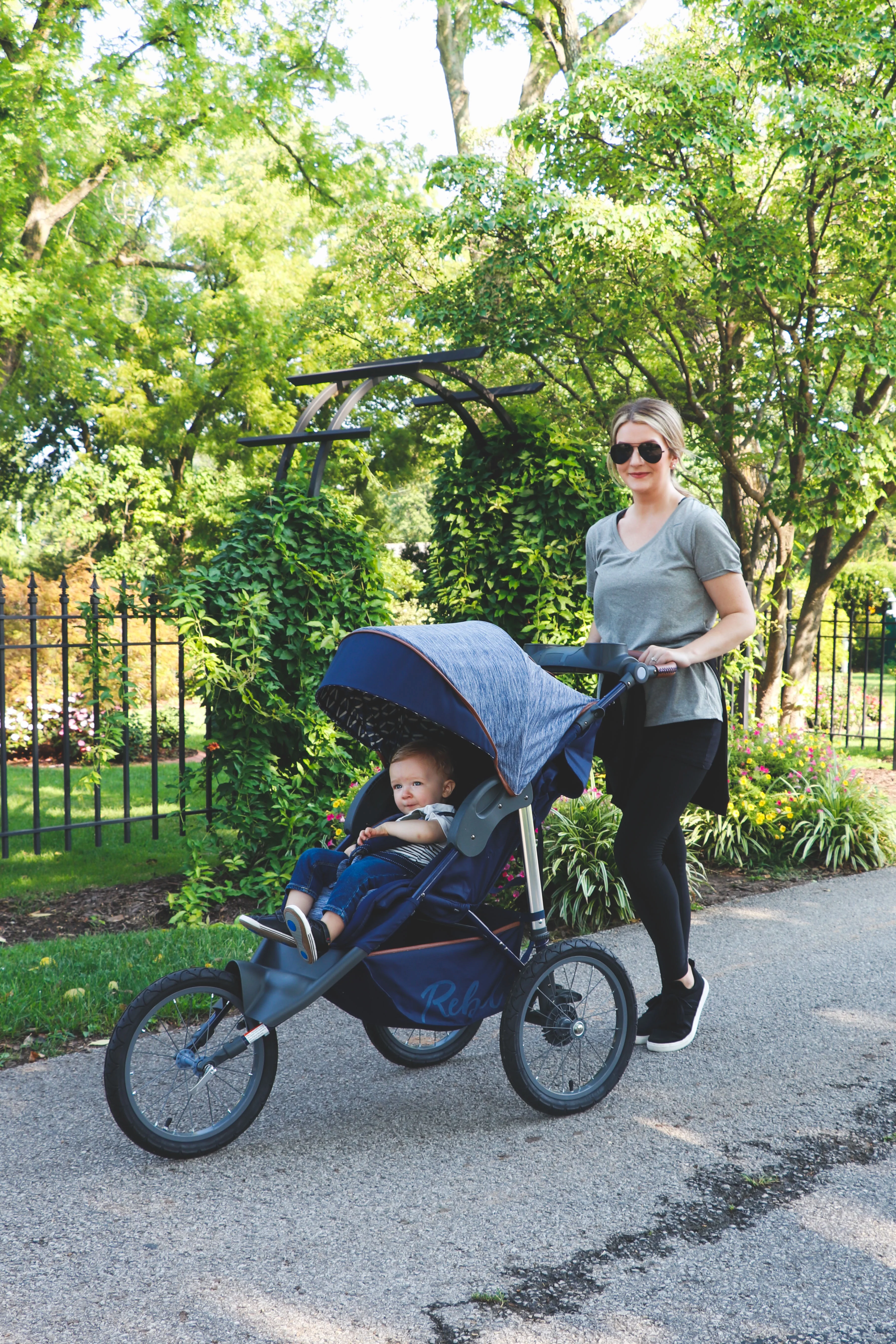 Monbebe Rebel Jogging Stroller - Womvr