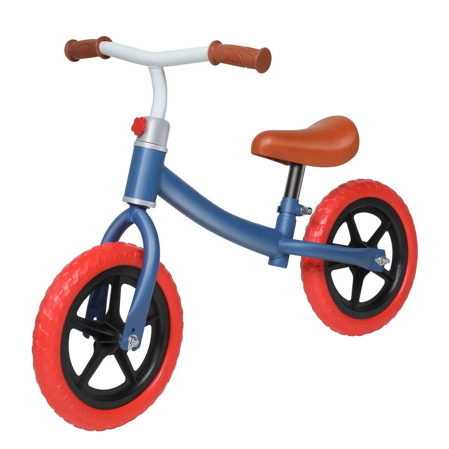 Kumji Balance Bike for 2-6 years Old Kids, 11'' Cute Balance Trainer, No Pedal Bikes for Kids , Training Bike, Adjustable Height Carbon Steel & PE Tires - Womvr