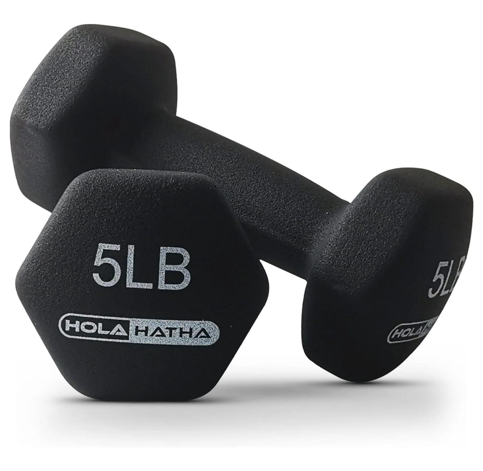 2, 3, 5, 8, and 10 Pound Neoprene Dumbbell Hand Weight Set with Rack - Womvr