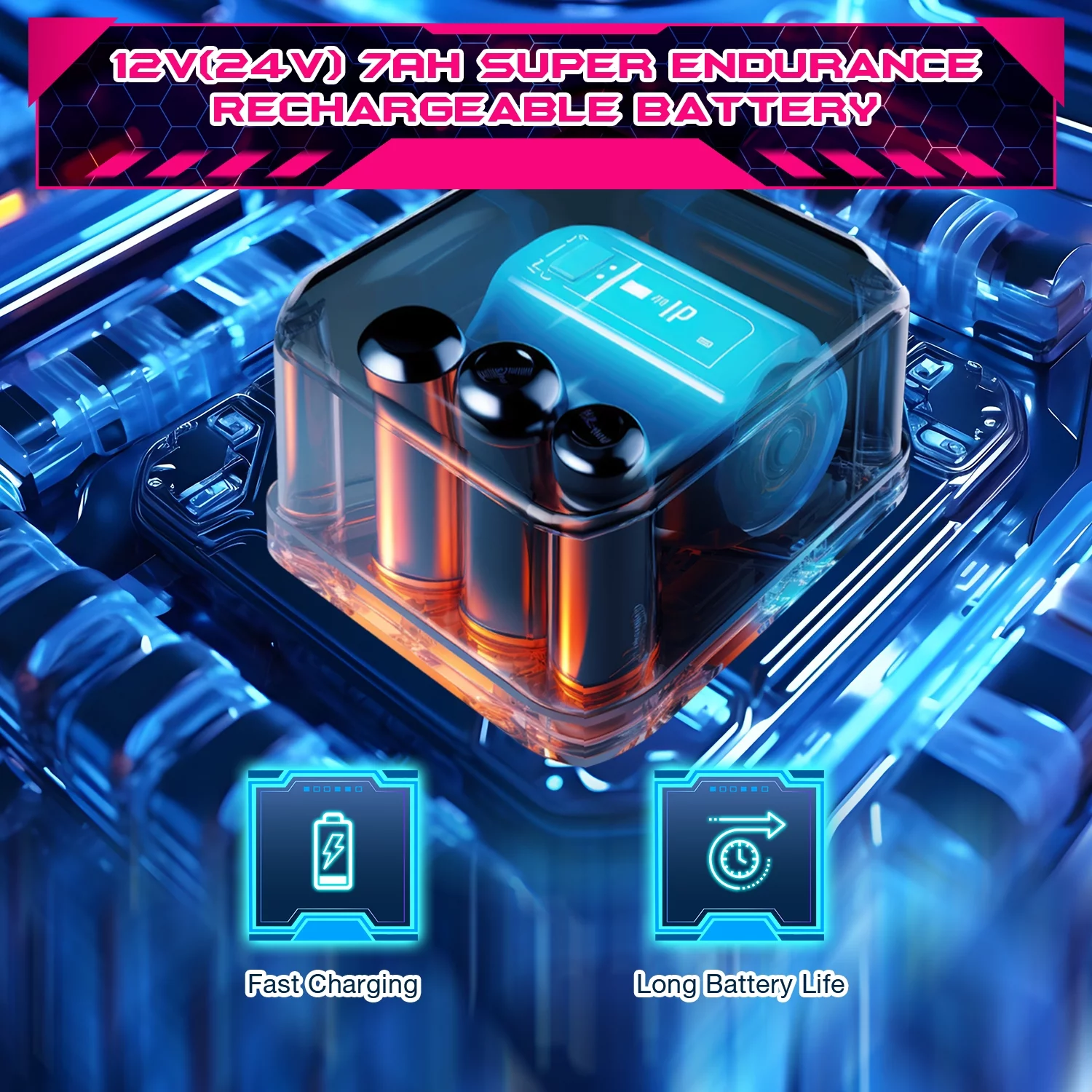 Hommow 12V Ride on Drift Car for Kids,Electric Drifting Go-Kart with Acceleration Pedal, Music, Bluetooth, LED Lights,Christmas Gift for 4-18Years Old,Blue - Womvr