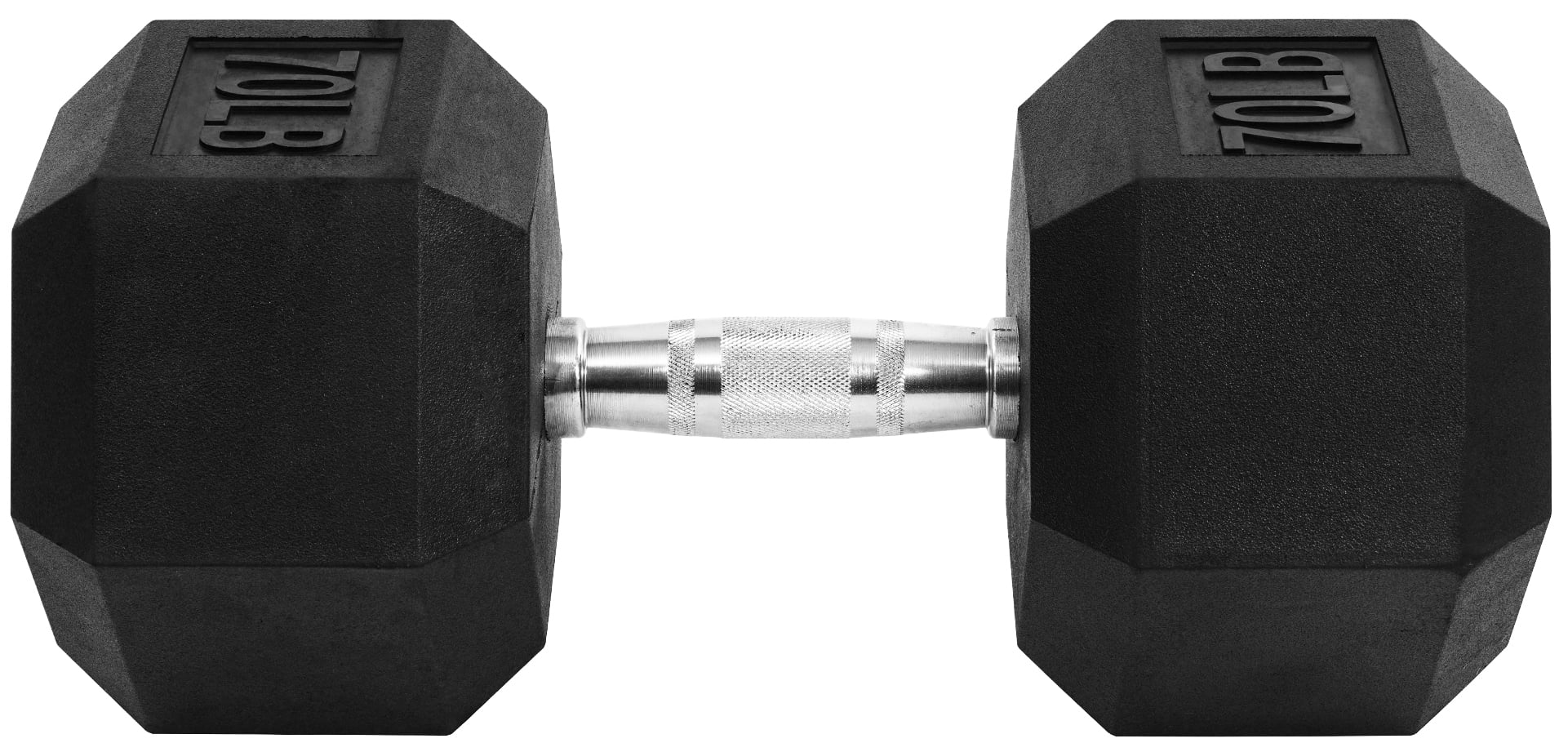 BalanceFrom Rubber Encased Hex Dumbbells, 20 Lbs. Pair - Womvr
