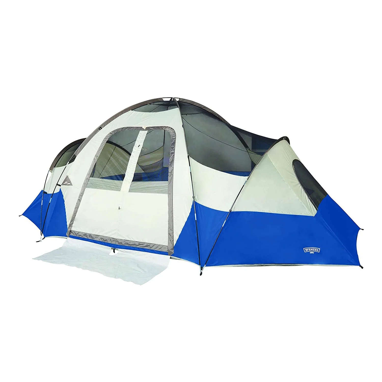 Wenzel Pinyon Blue 10-Person Cabin Tent, 18'x10' - Womvr