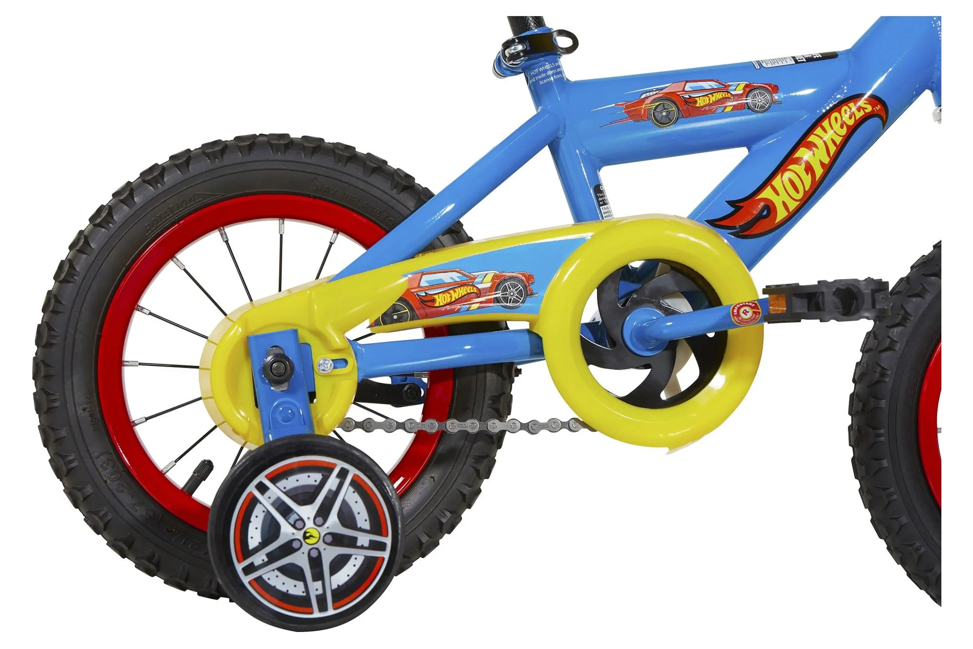 Dynacraft Hot Wheels 12-inch Boys BMX Bike for Child 3-5 Years - Womvr