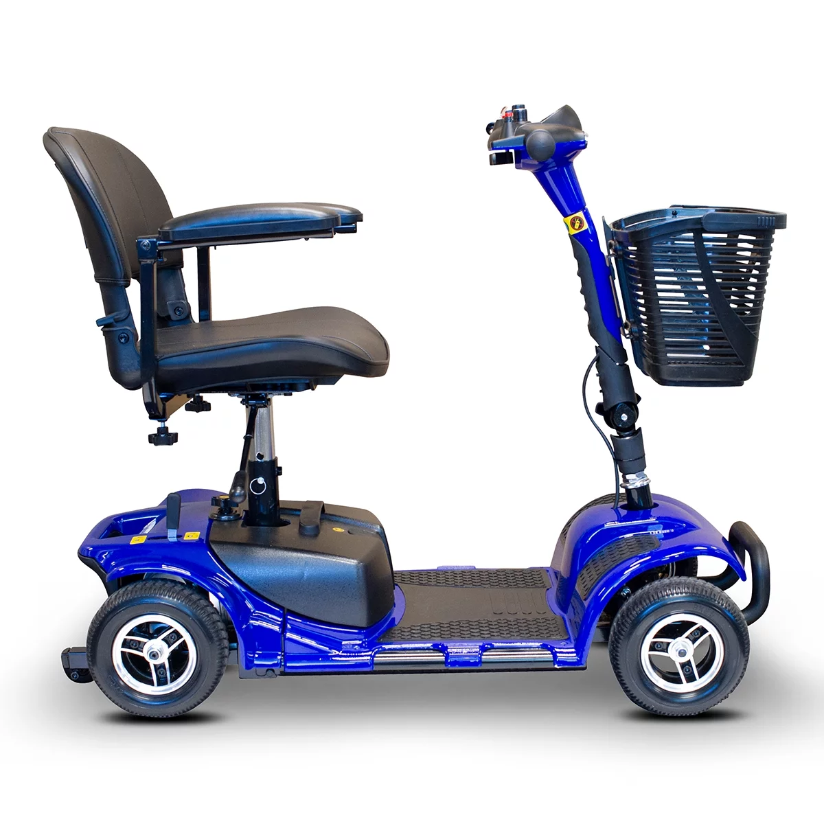 EWheels 4 Wheel Travel Electric Battery Medical Mobility Scooter, Red - Womvr