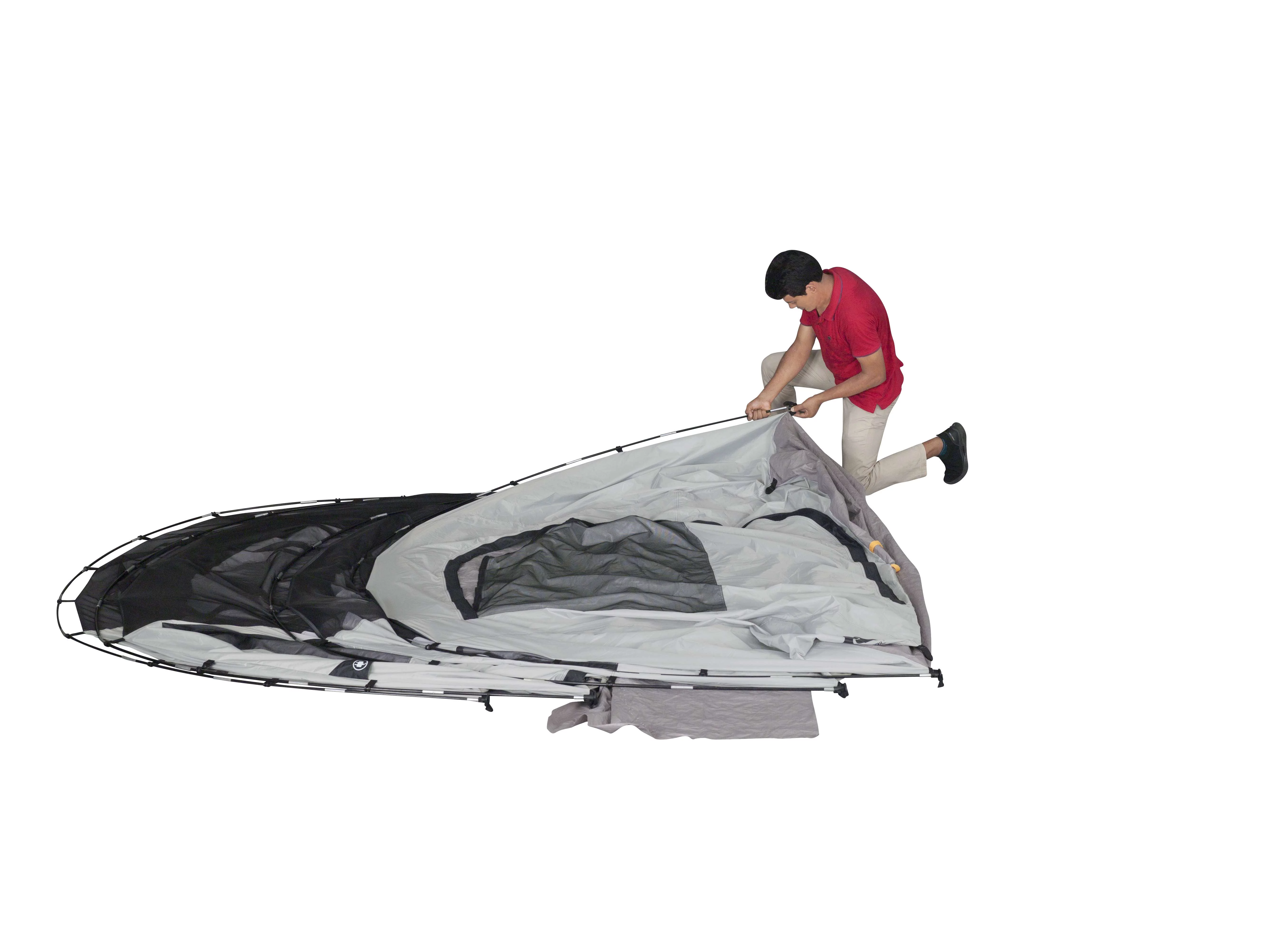 Ozark Trail 8 Person, Clip & Camp Family Tent, 16'  x 8 ' x 78