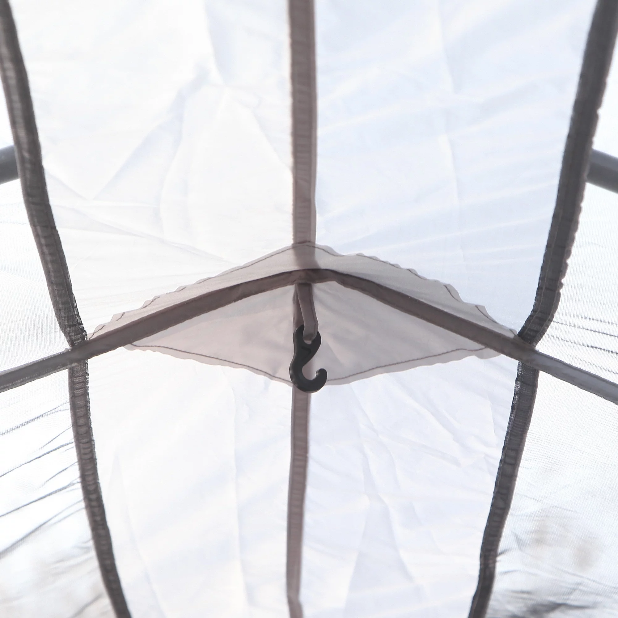 Outsunny Large Camping Tent 10-Person with Rain Cover, Family Tent, Blue - Womvr