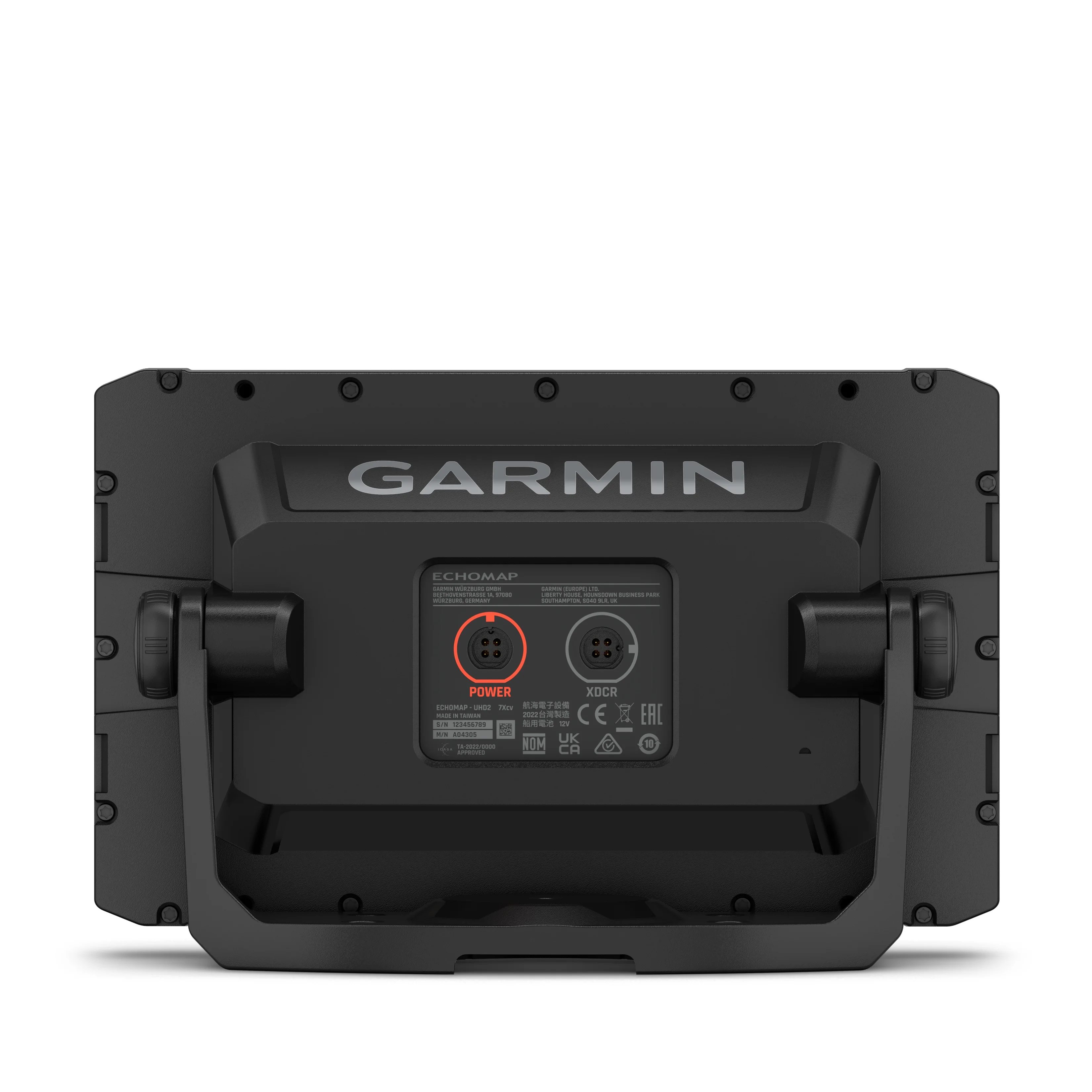 ECHOMAP UHD2 73cv, Garmin Navionics+ U.S. inland content with GT20-TM transducer - Womvr