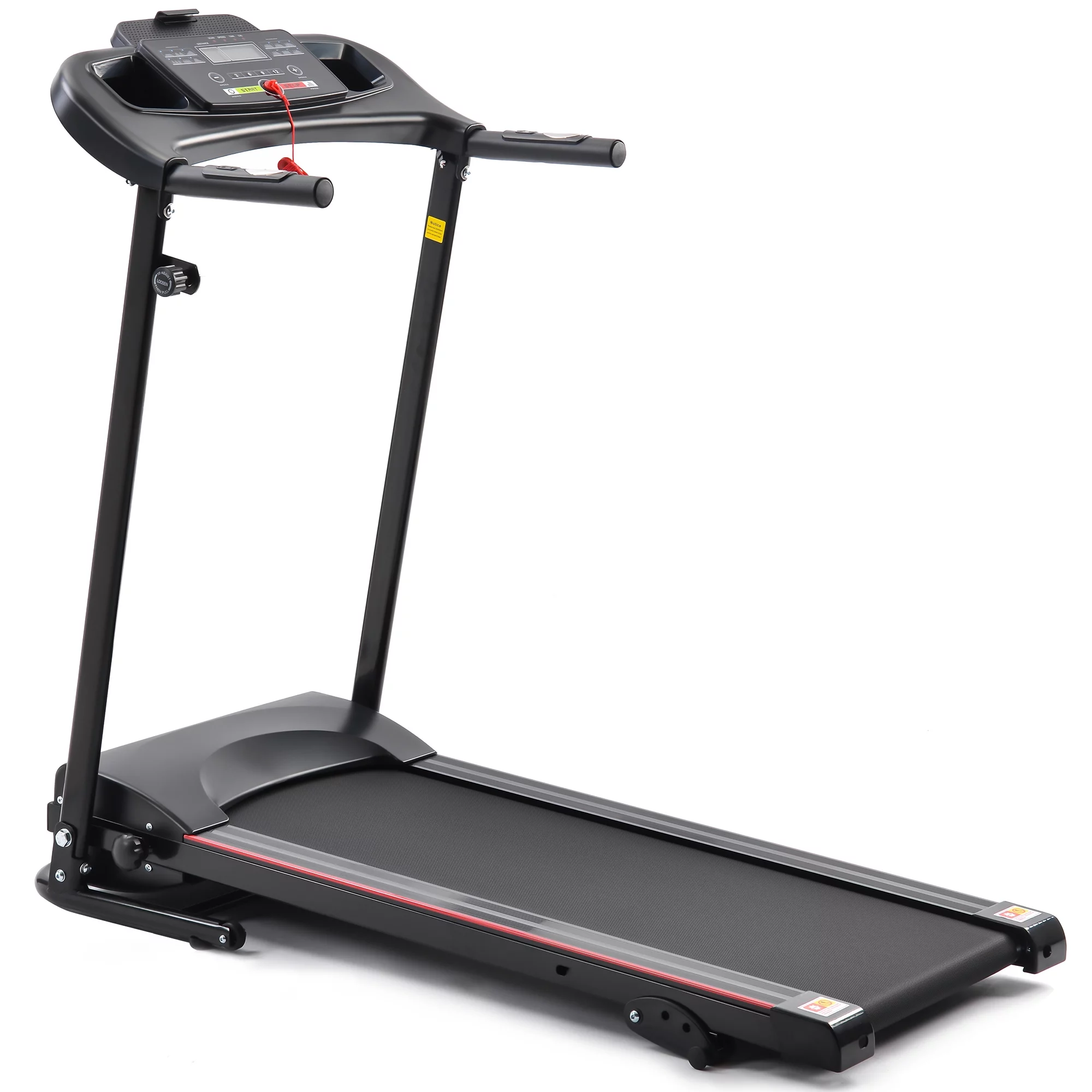 Aukfa Folding Treadmill with Incline, 265 lbs Capacity, 7.5 mph Max Speed for Home Gym Workout - Womvr
