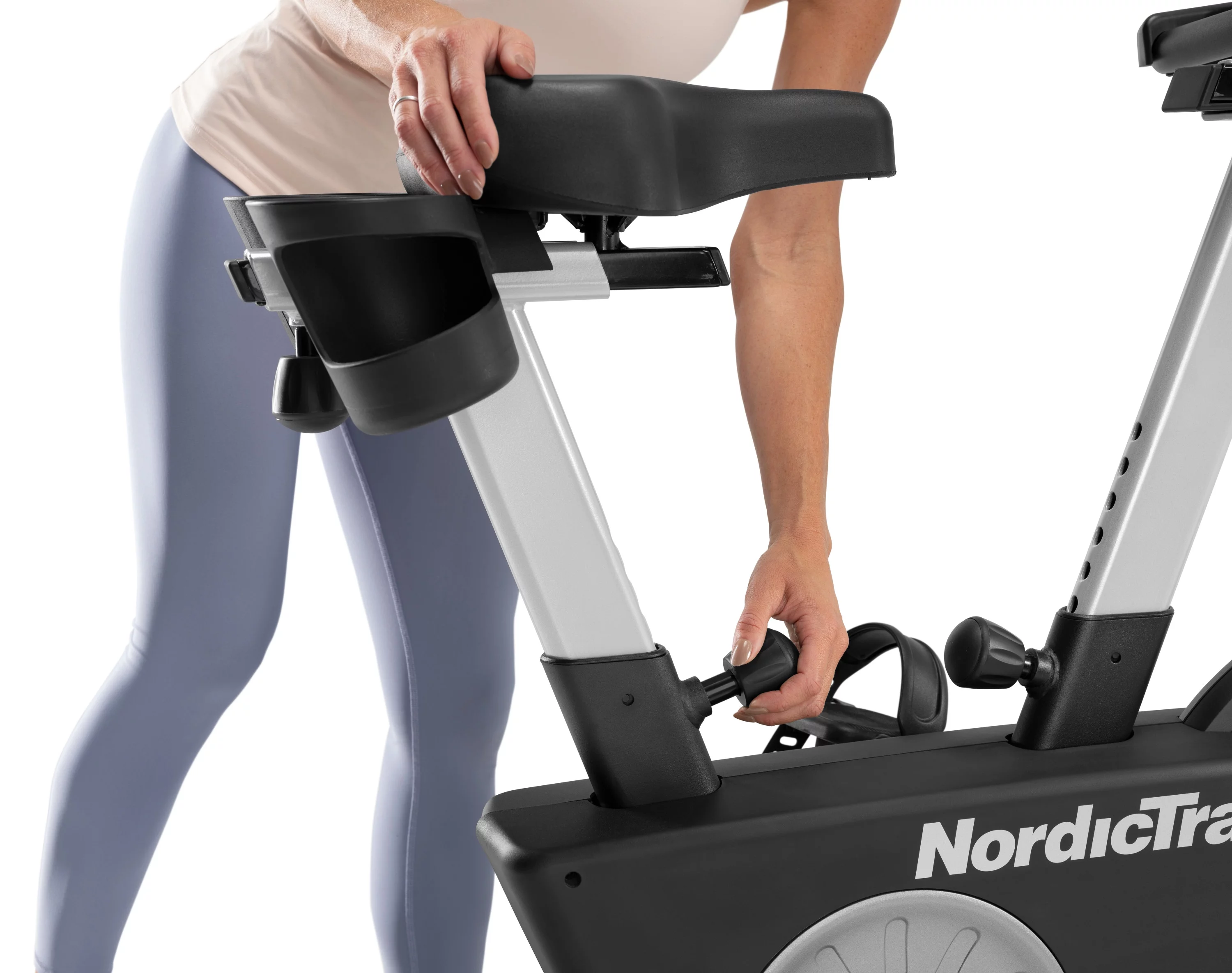 NordicTrack Studio Bike with 7” Smart HD Touchscreen and 30-Day iFIT Family Membership - Womvr