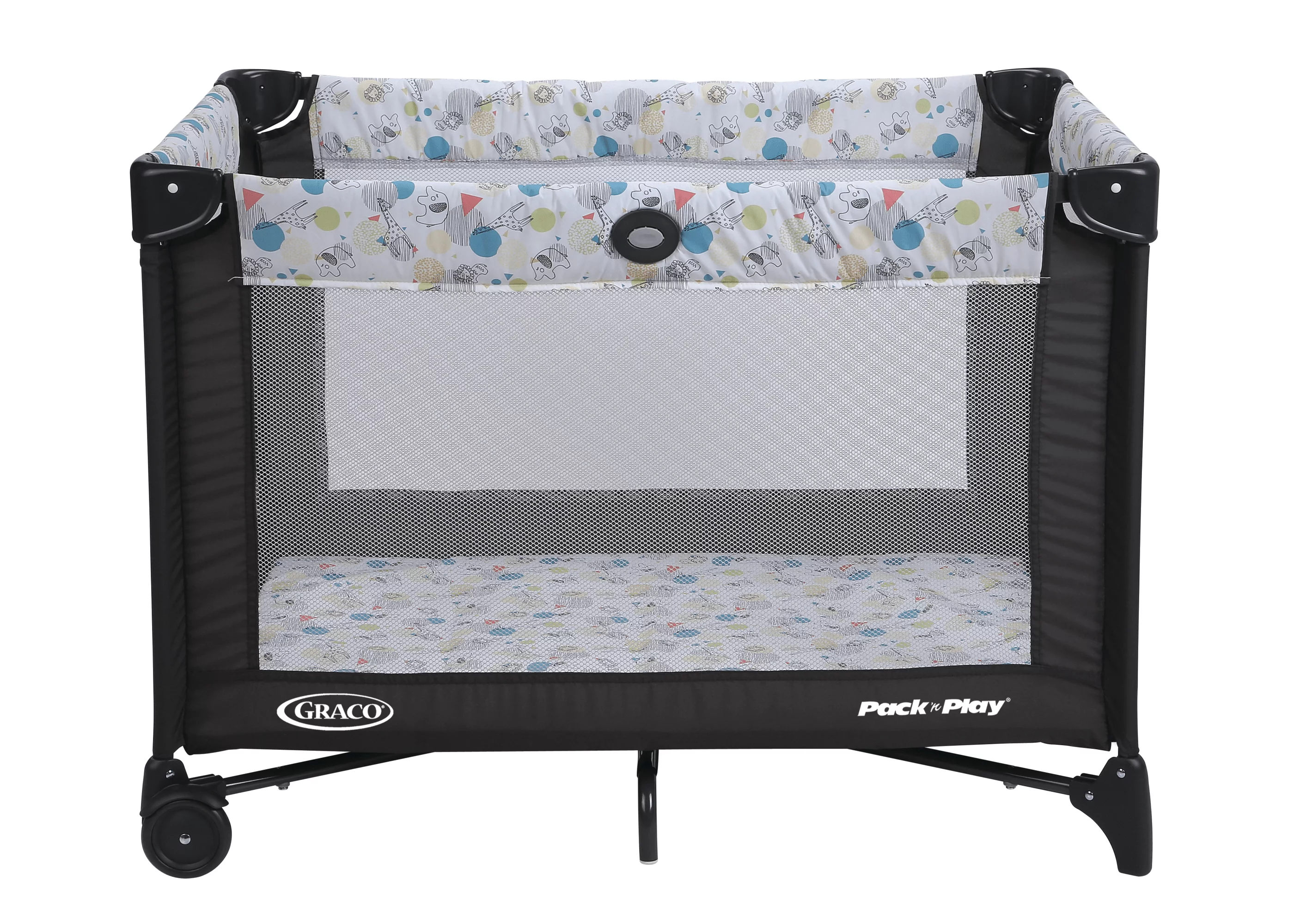 Graco Pack 'n Play Portable Playard, Carnival, 18.52 lbs, Unisex - Womvr